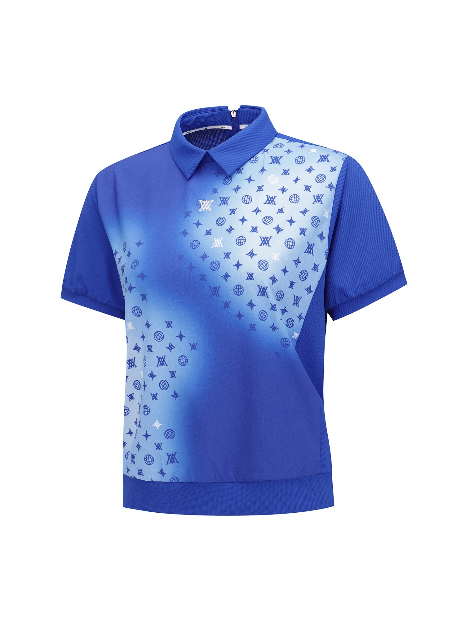 WOMEN SM GRADATION PATTERN SHORT T-SHIRT