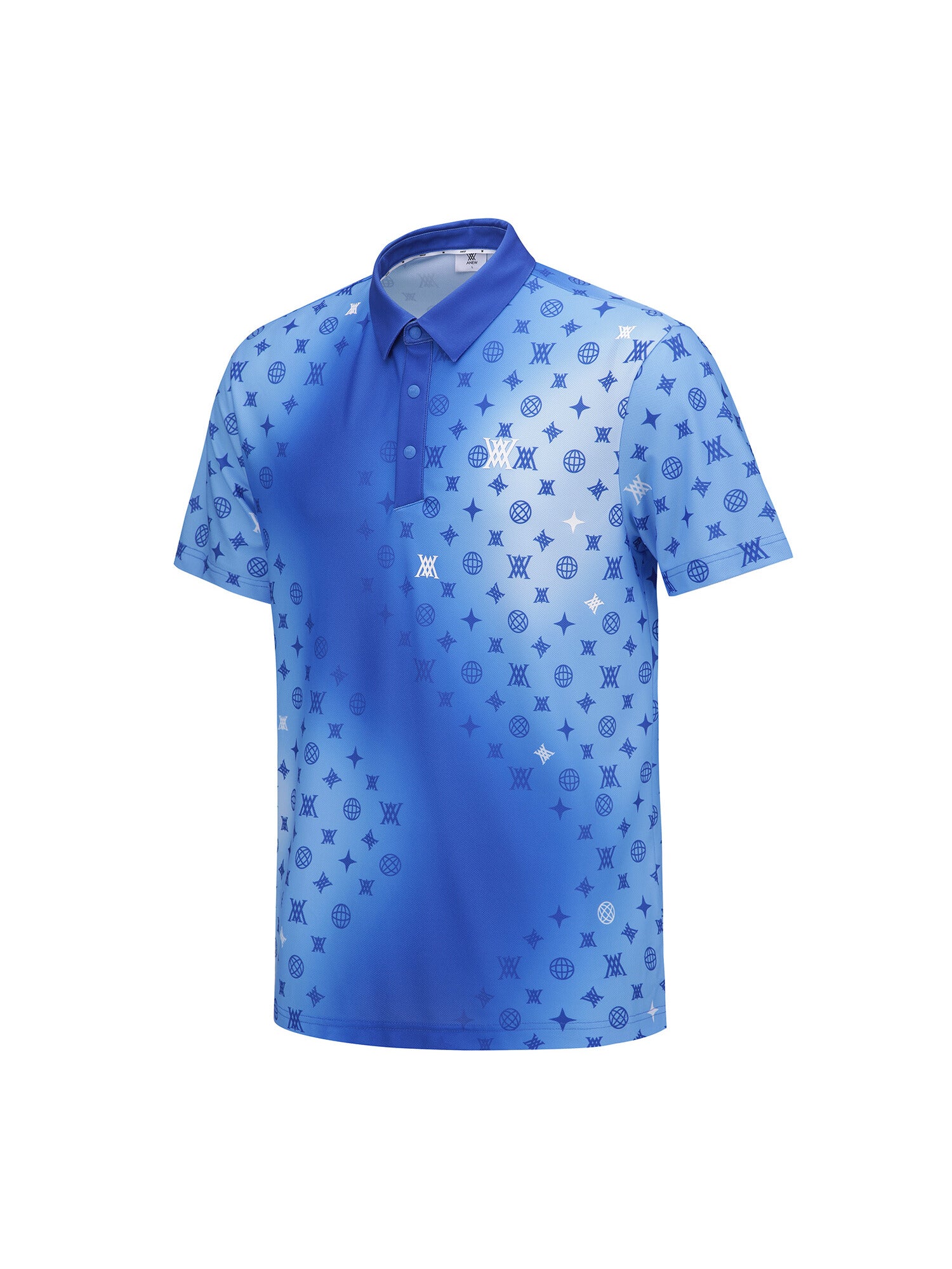 MEN SM GRADATION PATTERN SHORT T-SHIRT