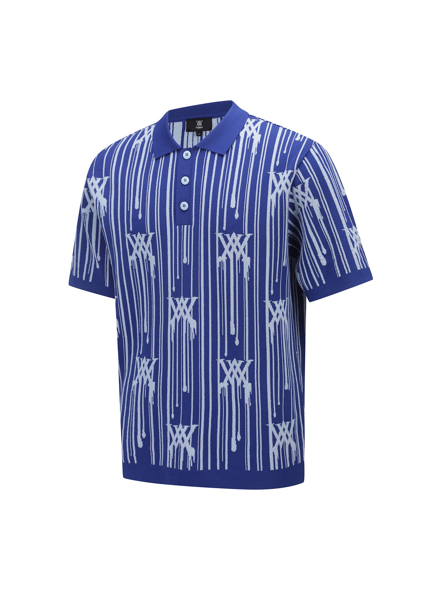 MEN RAIN LOGO SHORT SLEEVE SWEATER