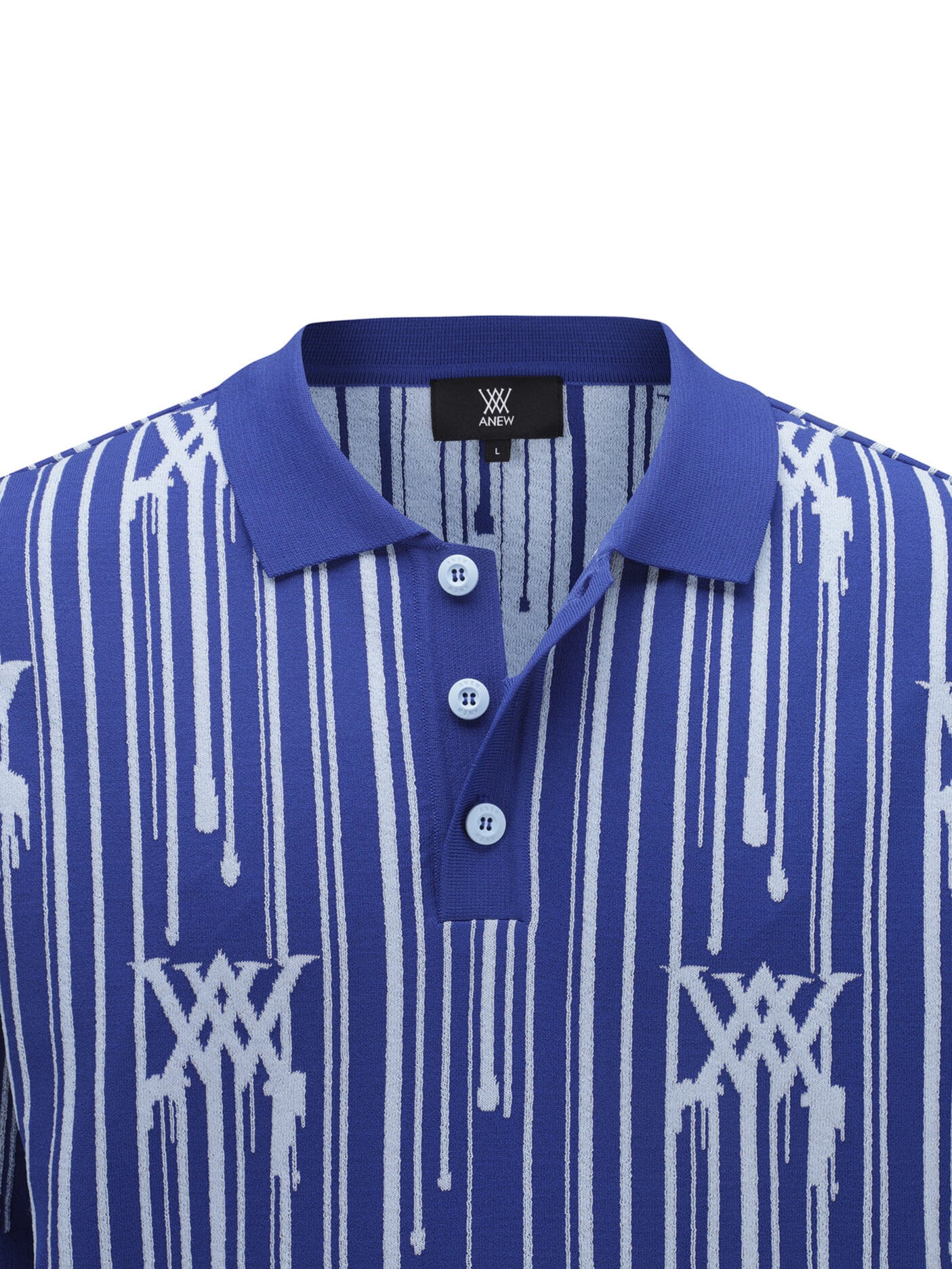 MEN RAIN LOGO SHORT SLEEVE SWEATER