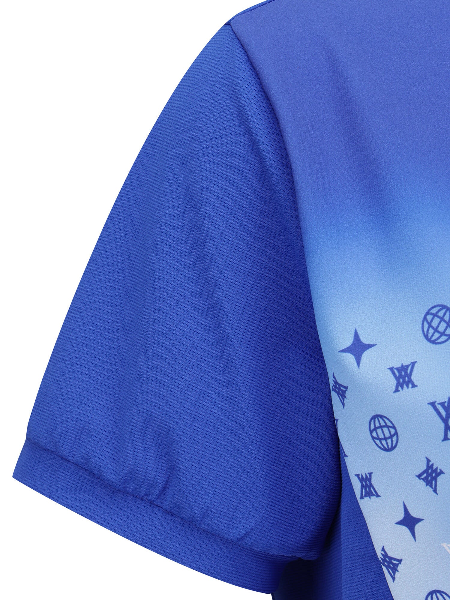 WOMEN SM GRADATION PATTERN SHORT T-SHIRT