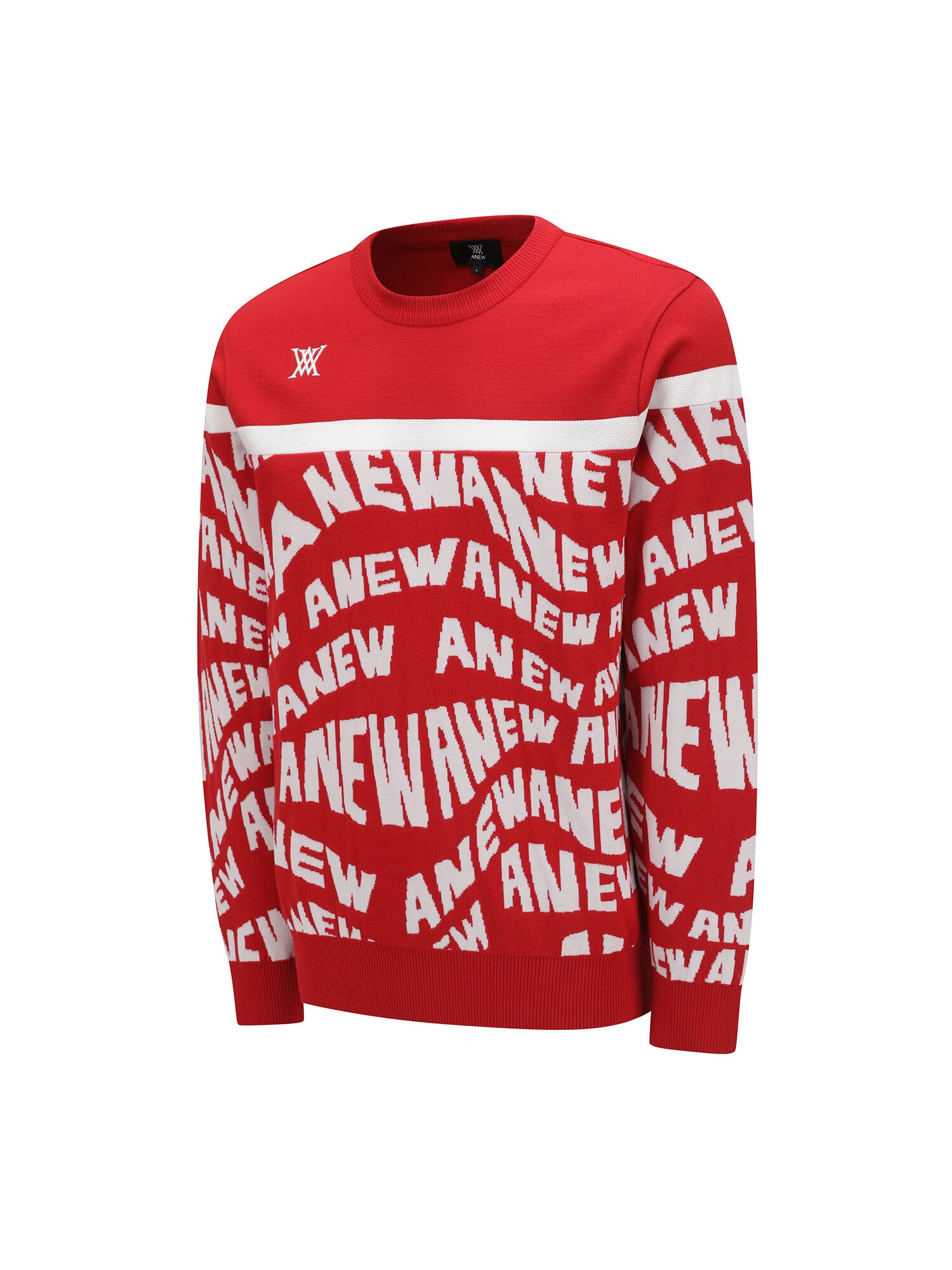 MEN SP LOGO PATTERN SWEATER