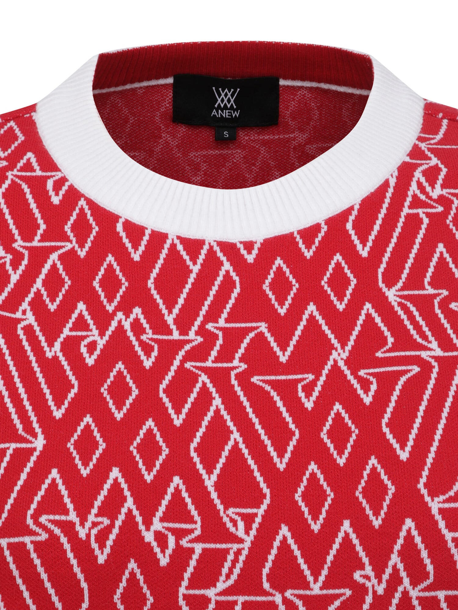 WOMEN SP LOGO PATTERN KNIT VEST