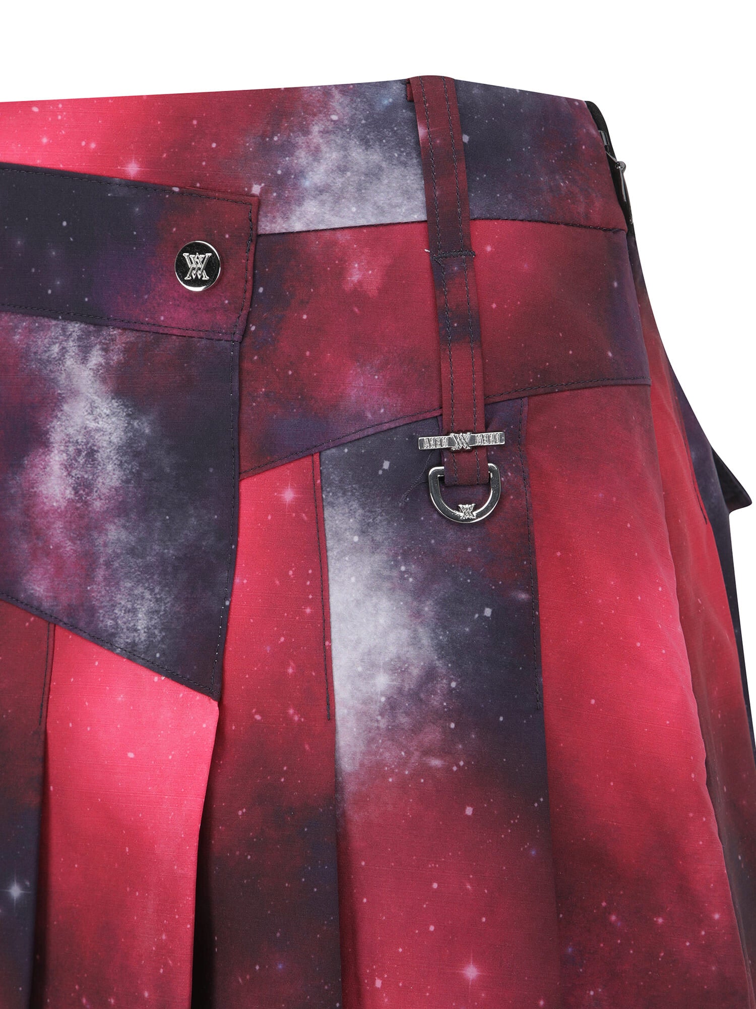 WOMEN SP ALL OVER PLEATED SKIRT