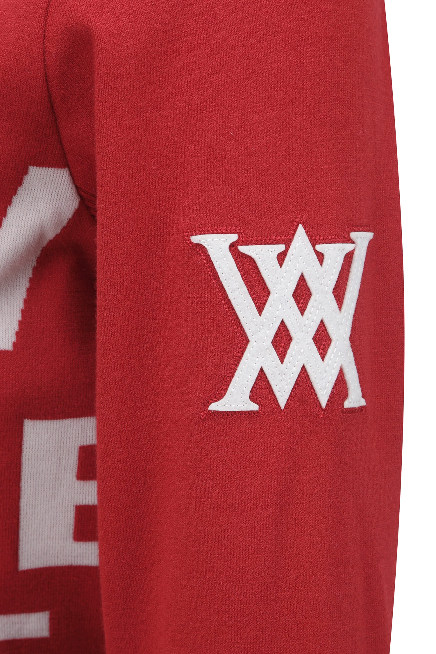 WOMEN SP LOGO PATTERN KNIT CARDIGAN