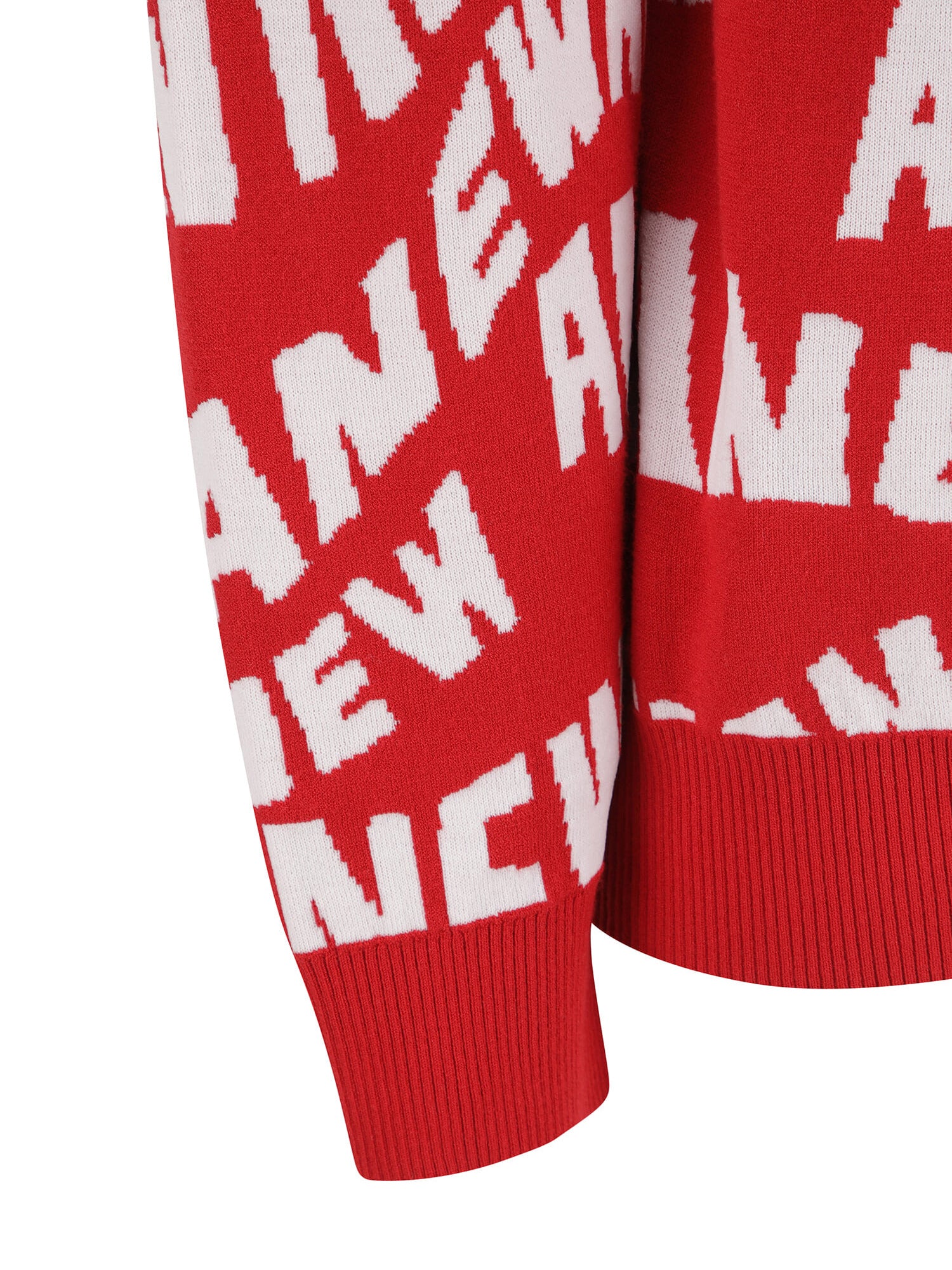 MEN SP LOGO PATTERN SWEATER