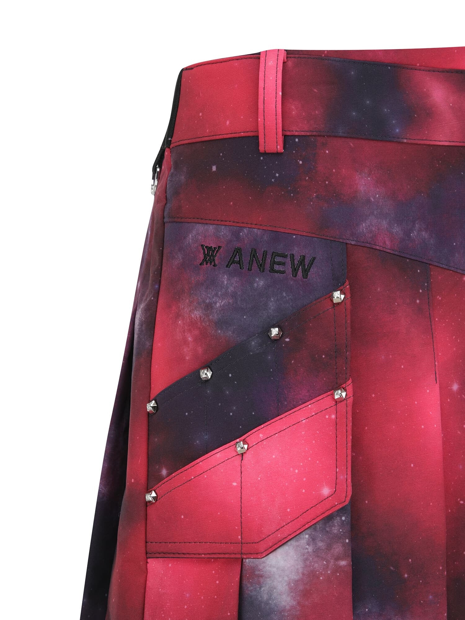 WOMEN SP ALL OVER PLEATED SKIRT