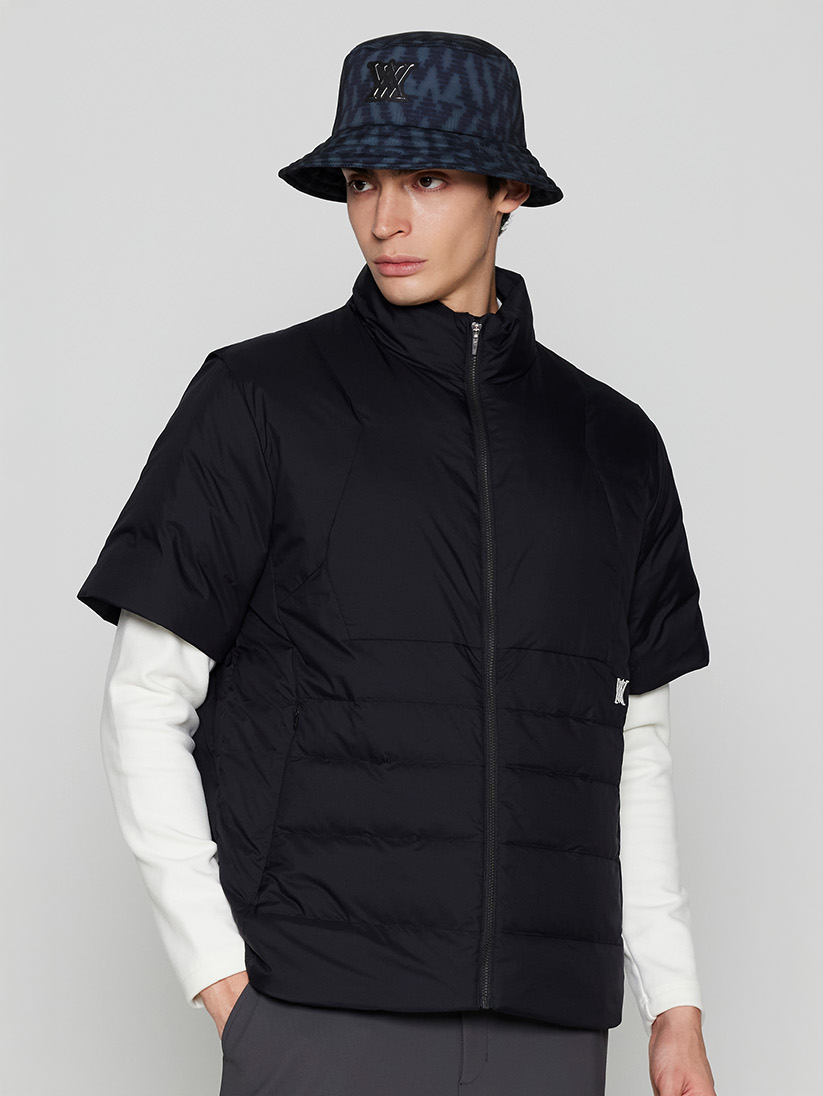 MEN WI SHORT SLEEVE DOWN JACKET