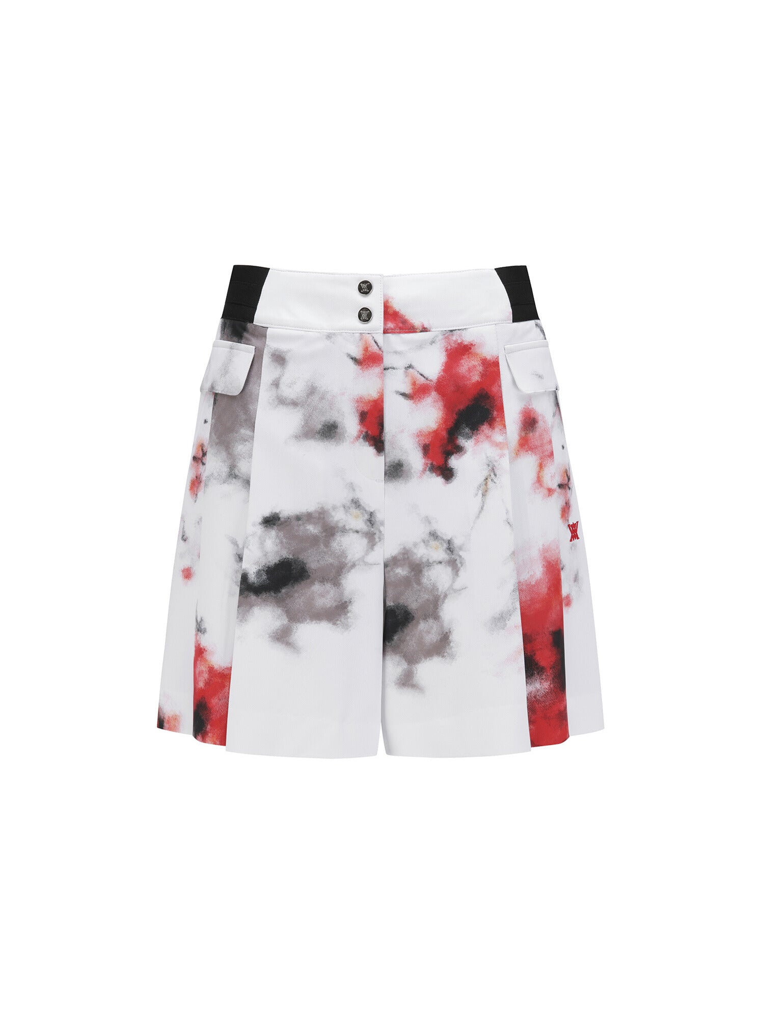 WOMEN SM PLEATED HALF PANTS