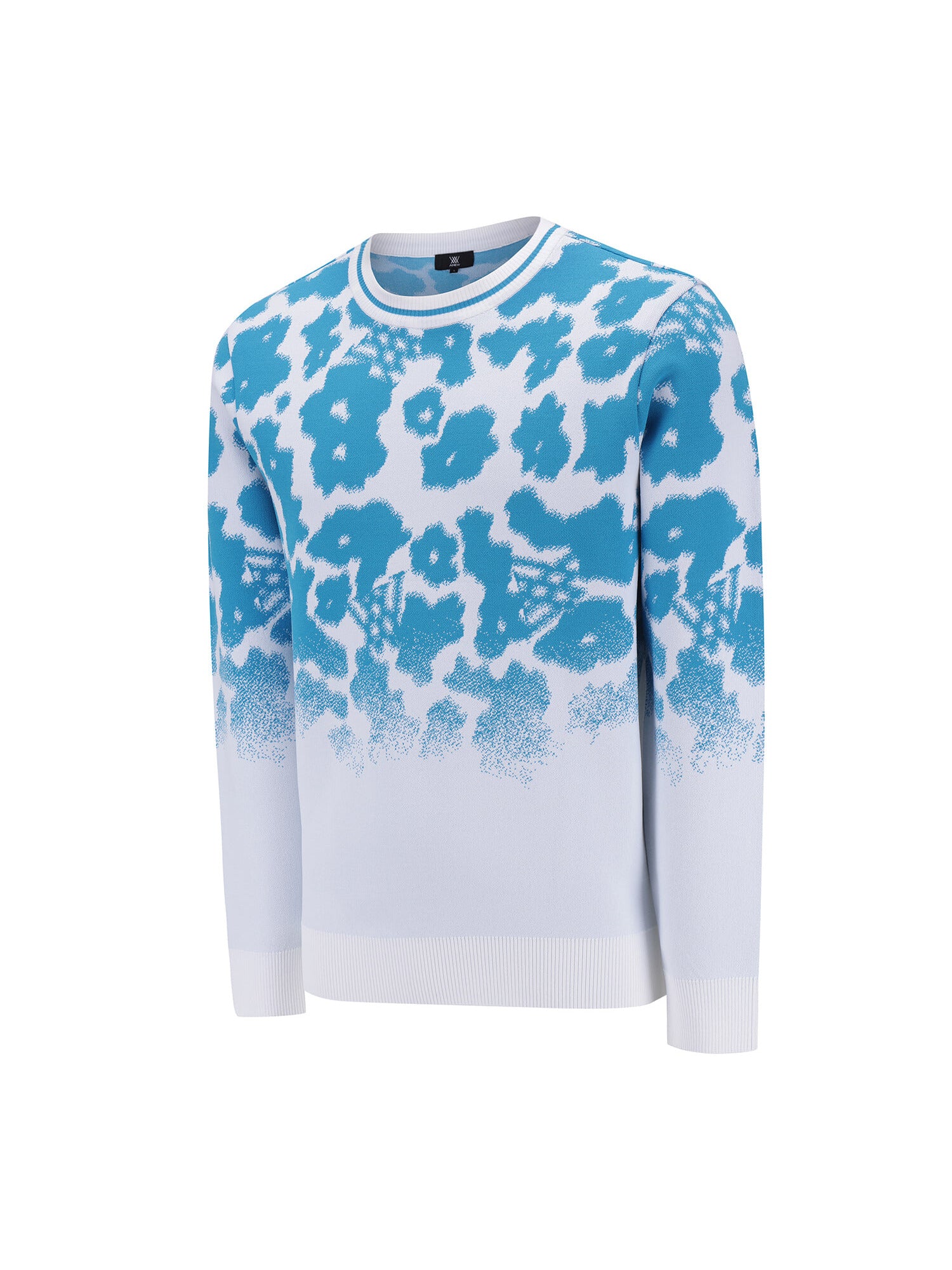 MEN FA FLOWER PATTERN SWEATER