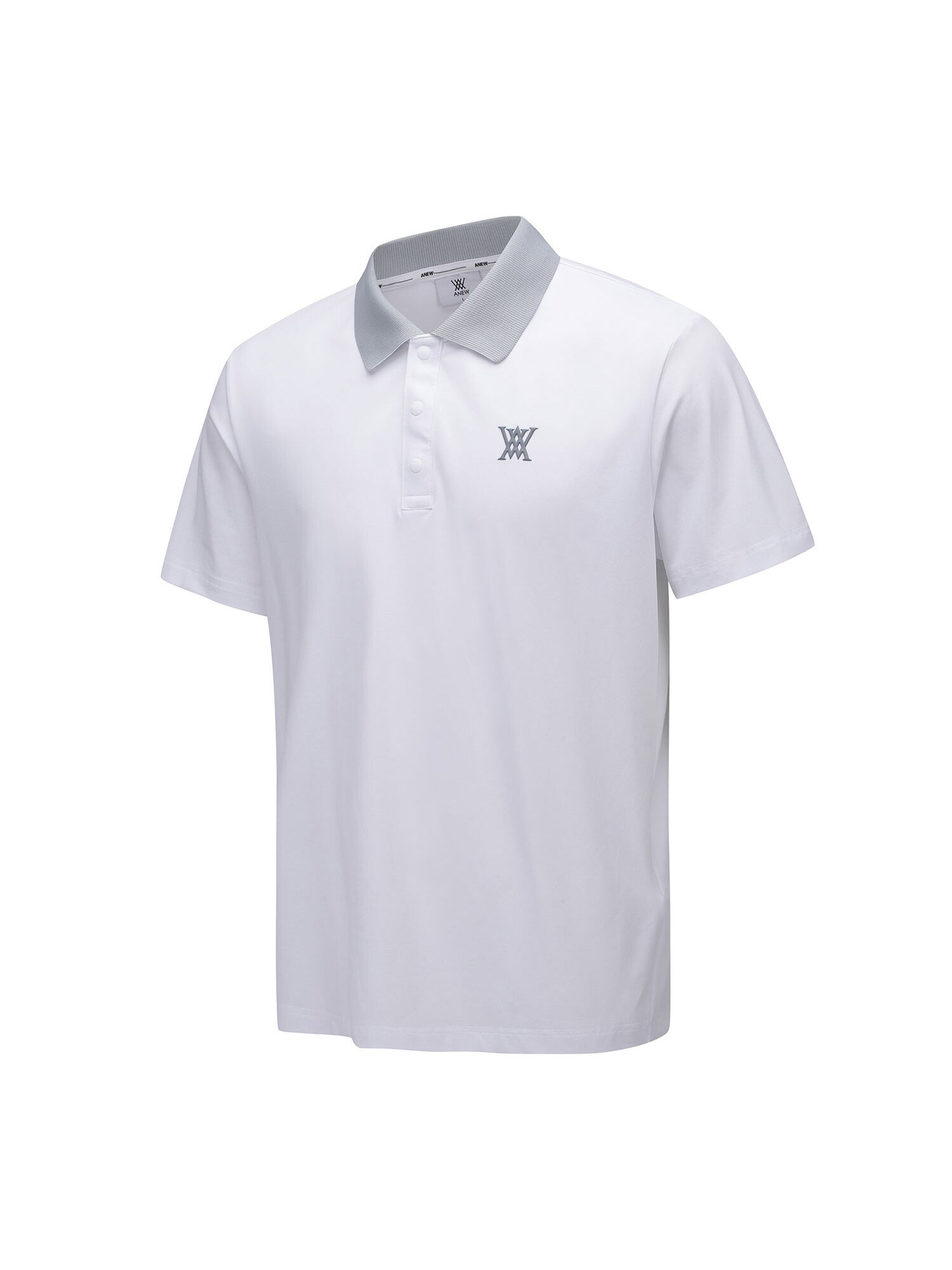 MEN COLLAR POINT SHORT T-SHIRT