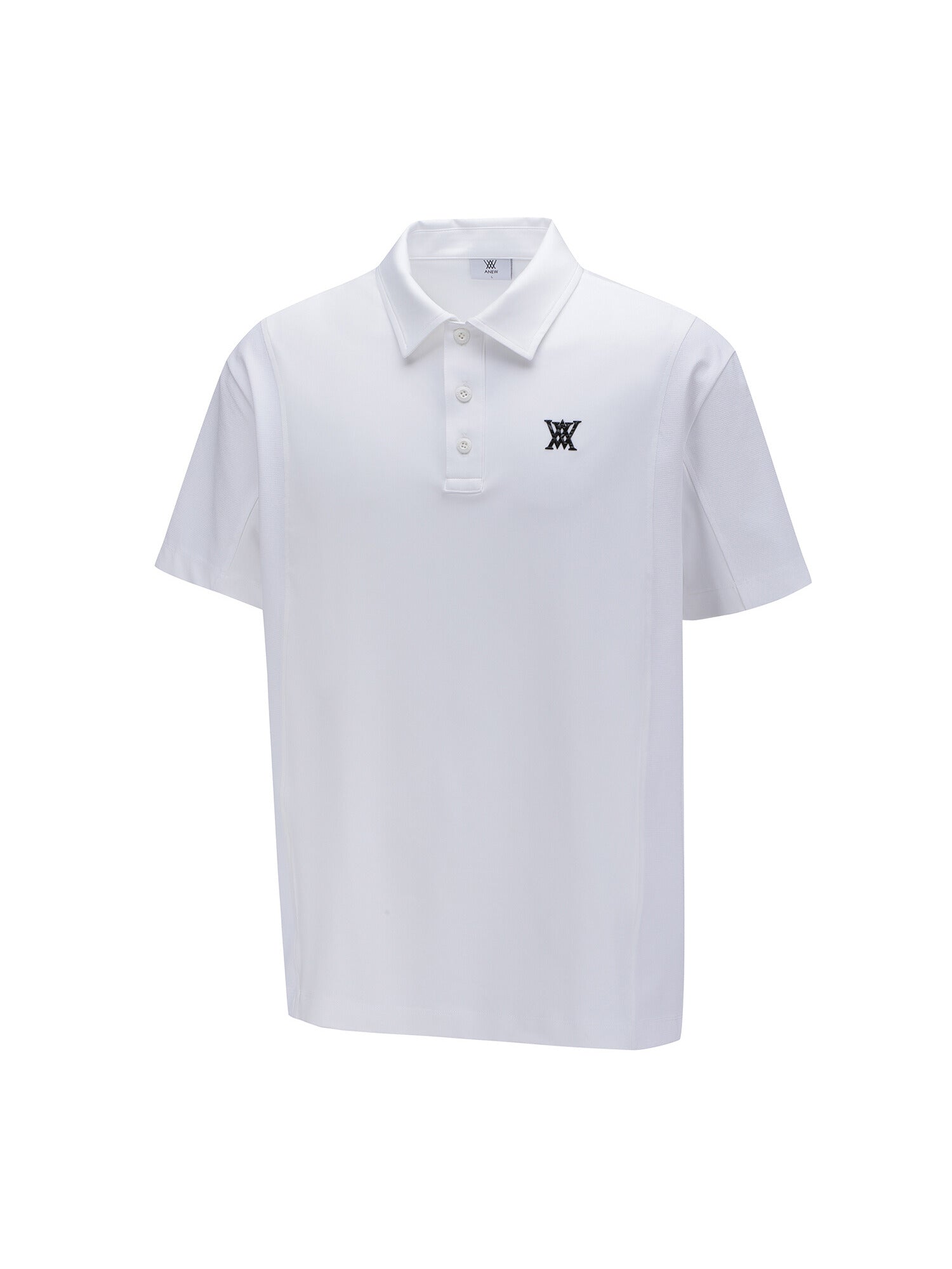 MEN SIDE FABRIC BLOCK SHORT T-SHIRT