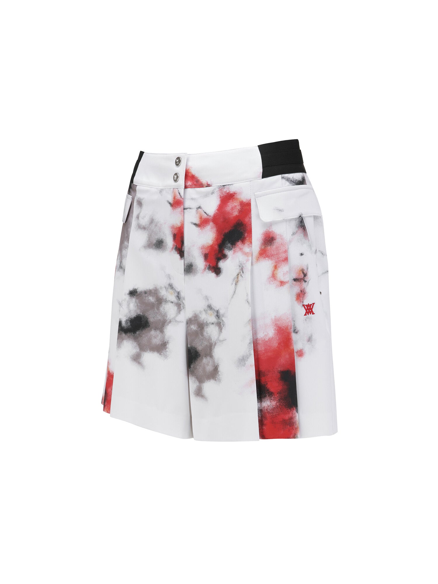 WOMEN SM PLEATED HALF PANTS