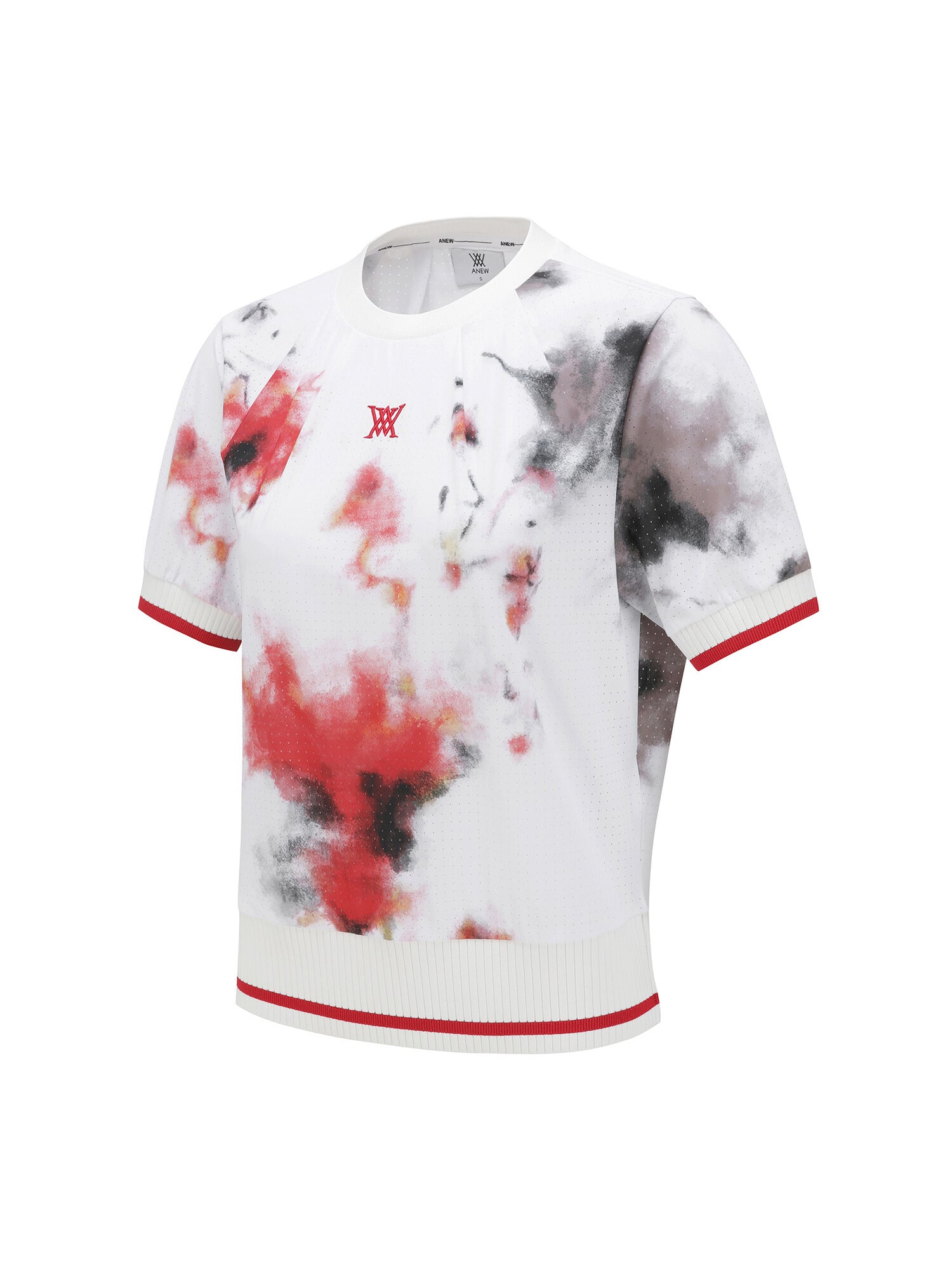 WOMEN SM AIR DOT ROUND SHORT T-SHIRT