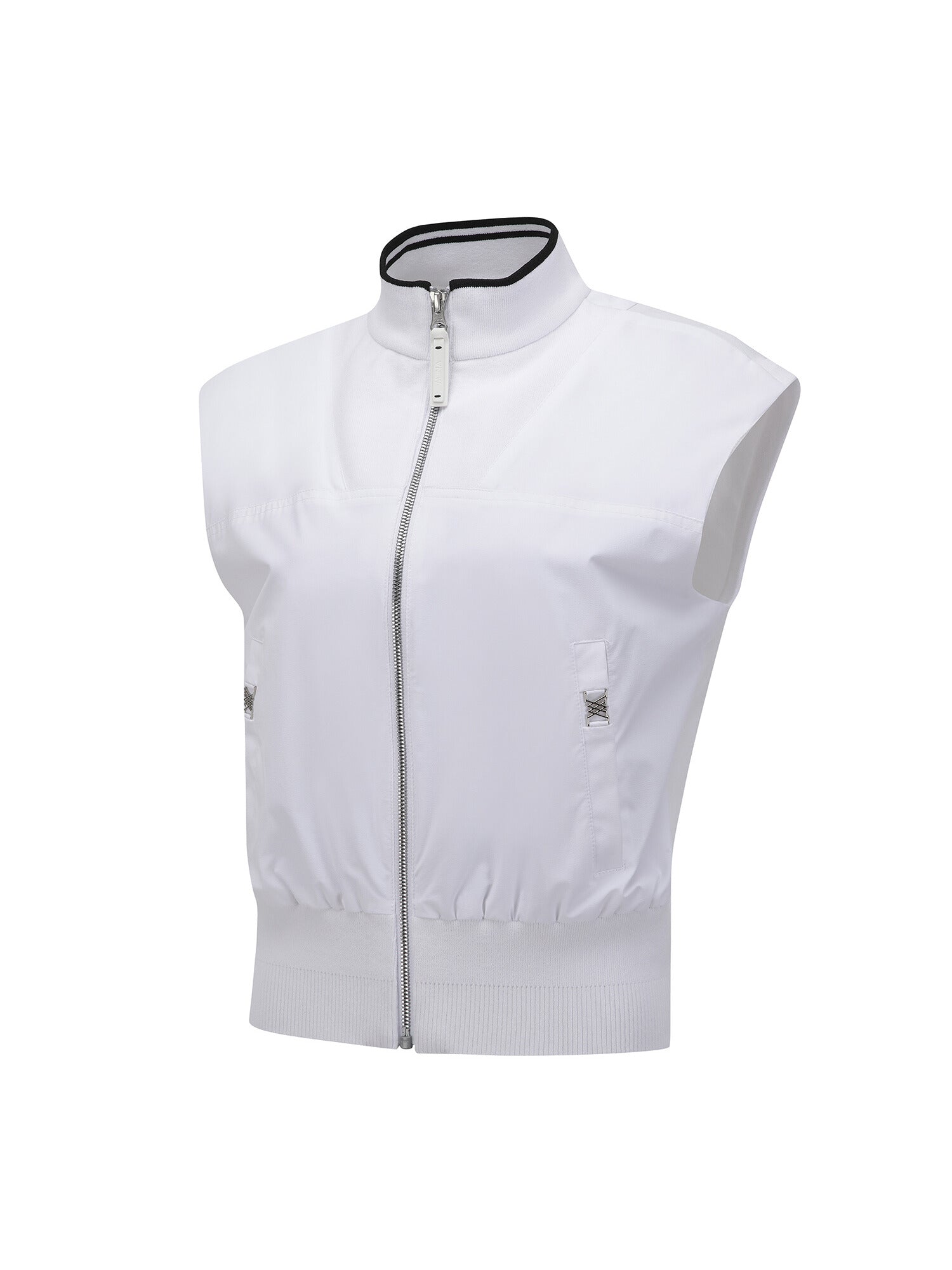 WOMEN SP HYBRID KNIT VEST