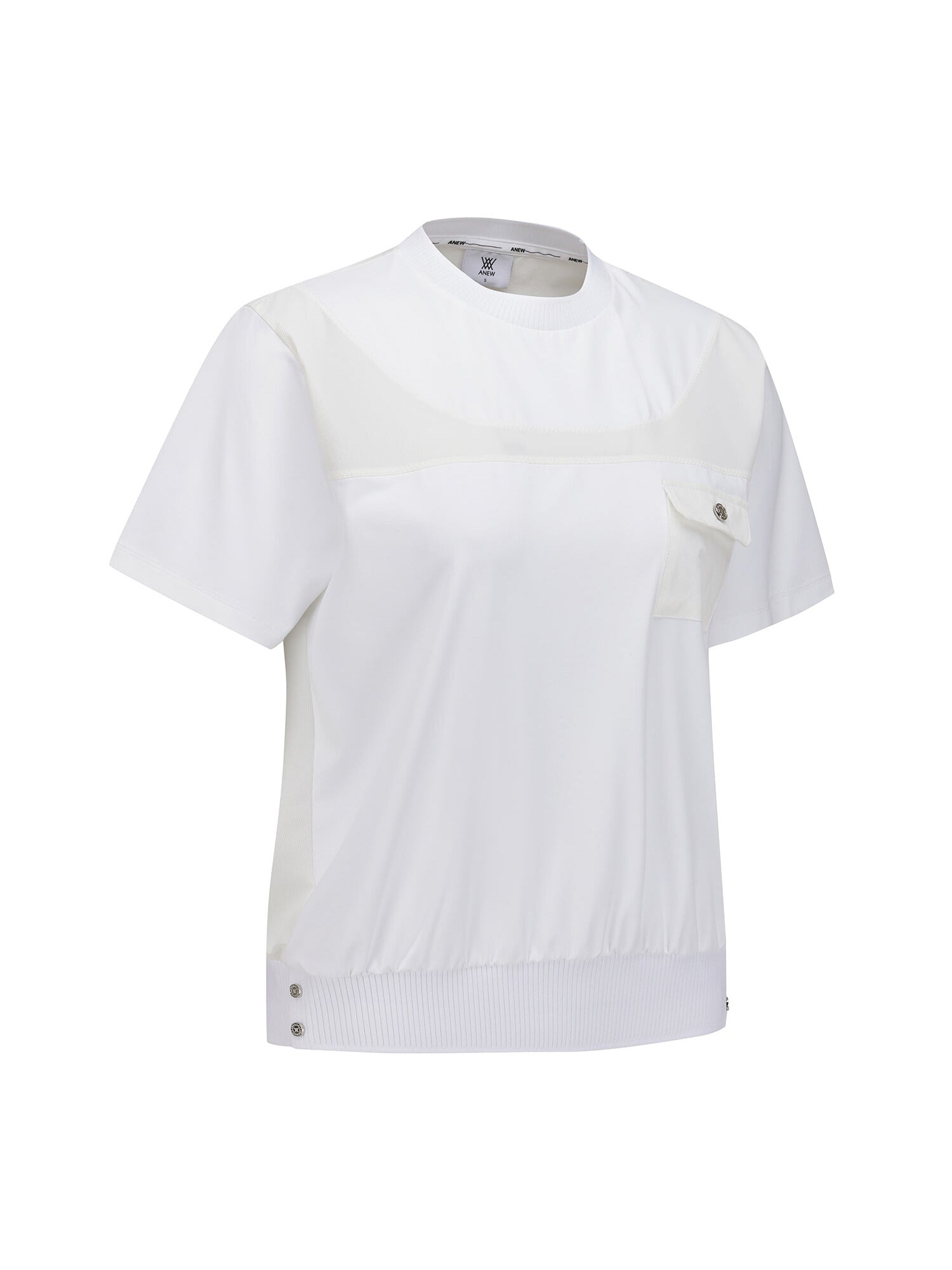 WOMEN FA HYBRID ROUND SHORT T-SHIRT