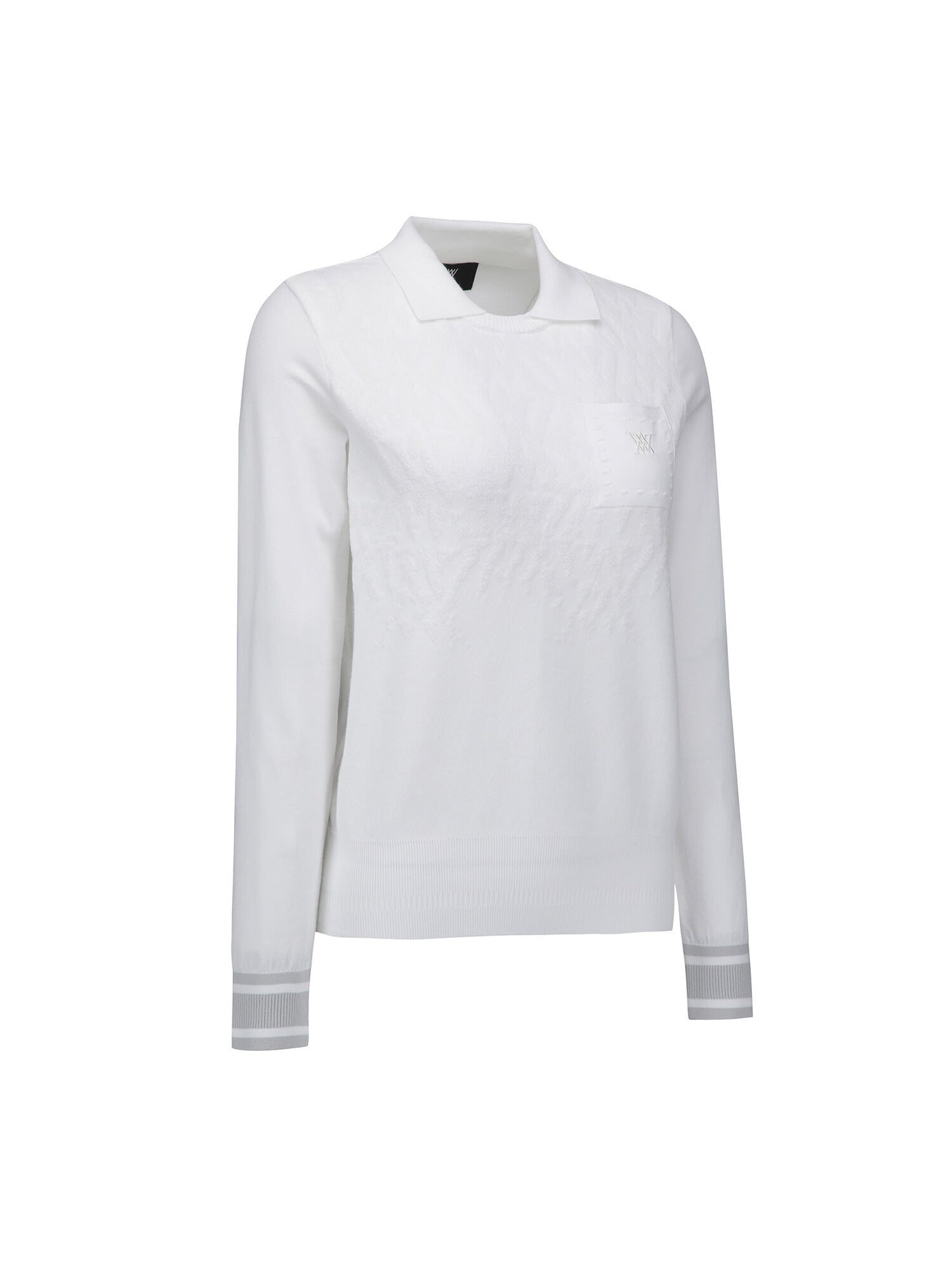WOMEN FA LOGO PATTERN SWEATER