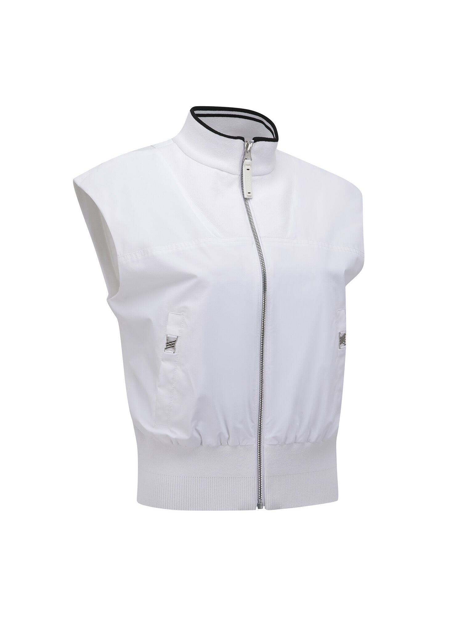WOMEN SP HYBRID KNIT VEST
