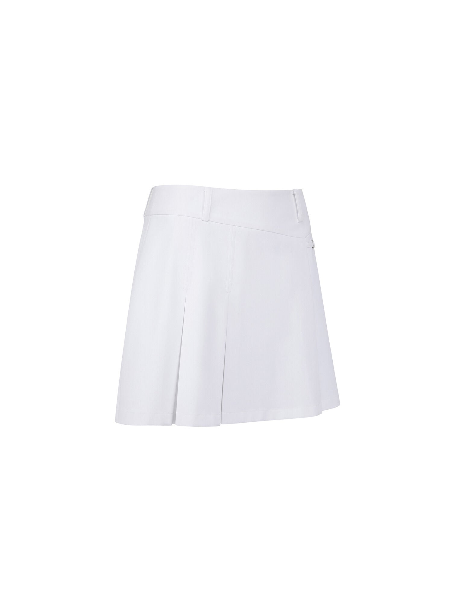WOMEN SM BACK PLEATED SKIRT