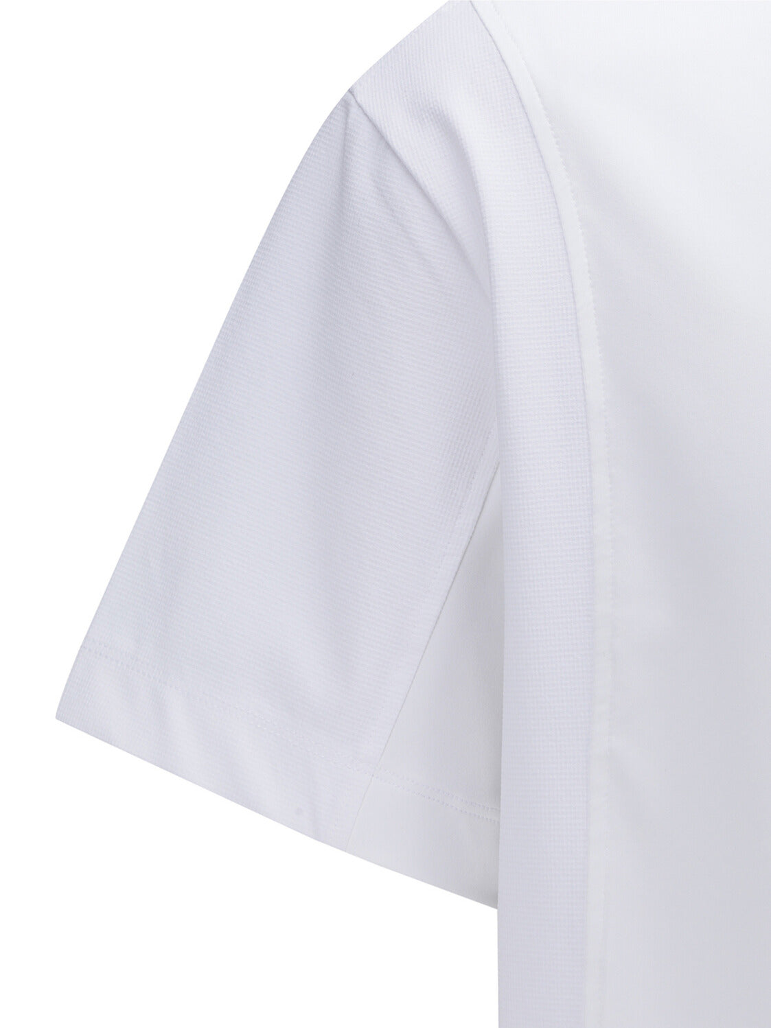 MEN SIDE FABRIC BLOCK SHORT T-SHIRT