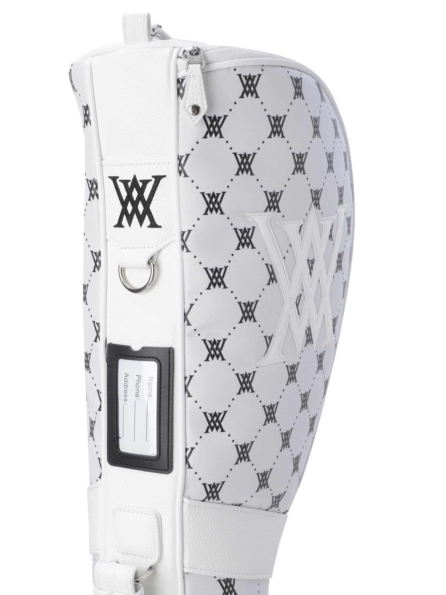 UNI MONOGRAM PATTERN HALF BAG