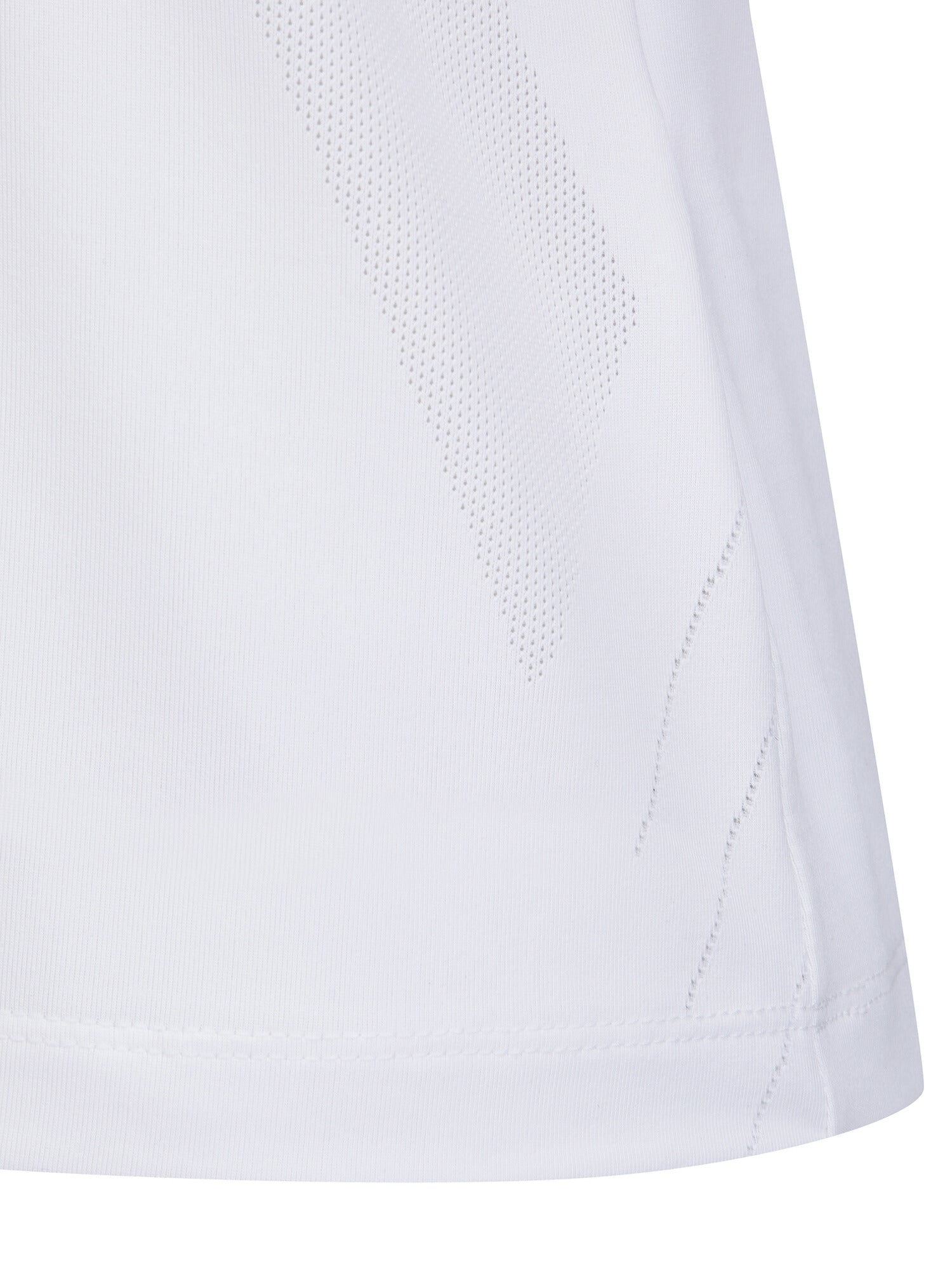 WOMEN SM BLACK FINISH JACQUARD SHORT T-SHIRT