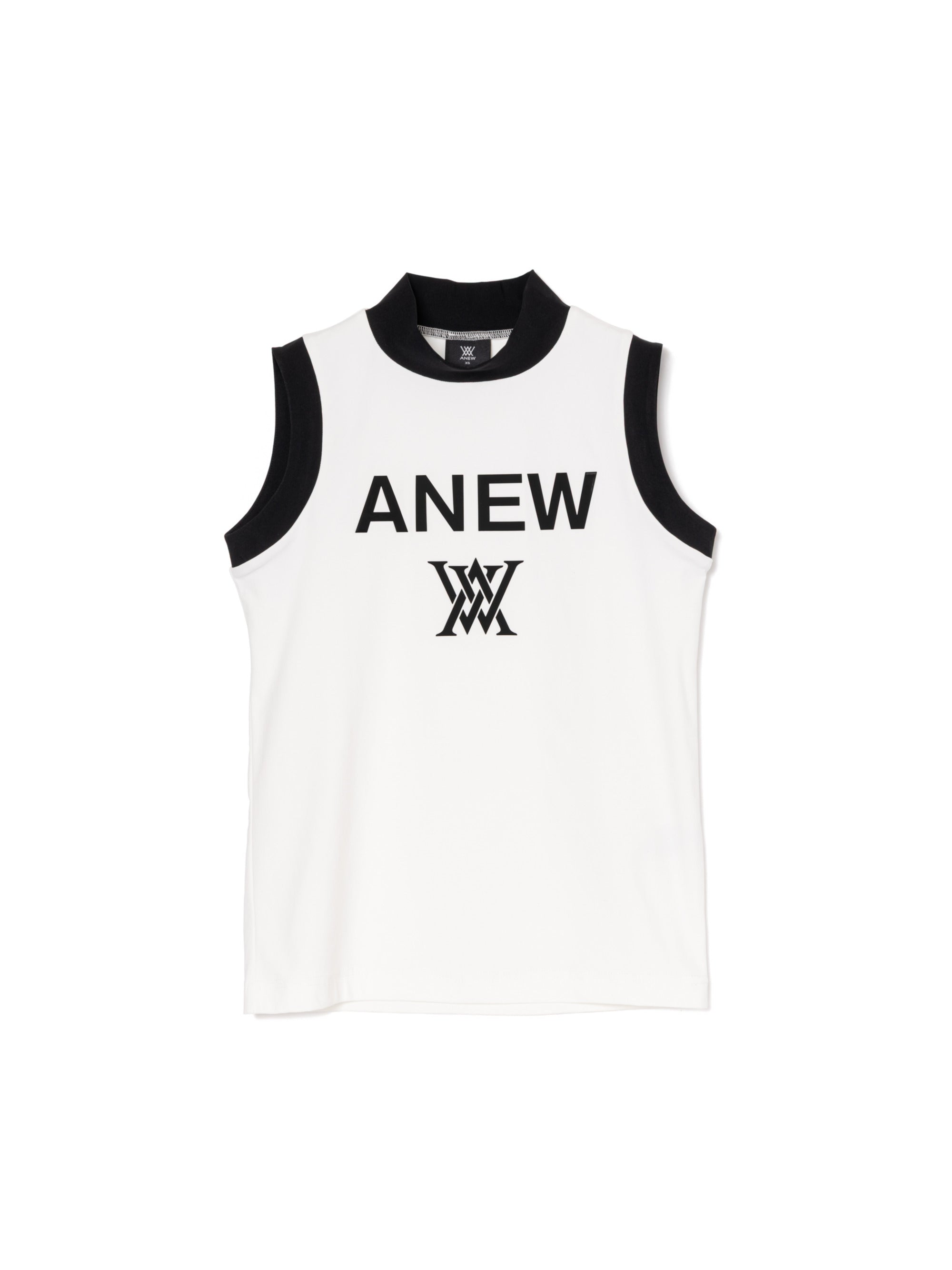 新品 ANEW GOLF ノースリーブ WOMEN SLEEVELESS MOCK NECK SHIRT JAPAN LIMITED