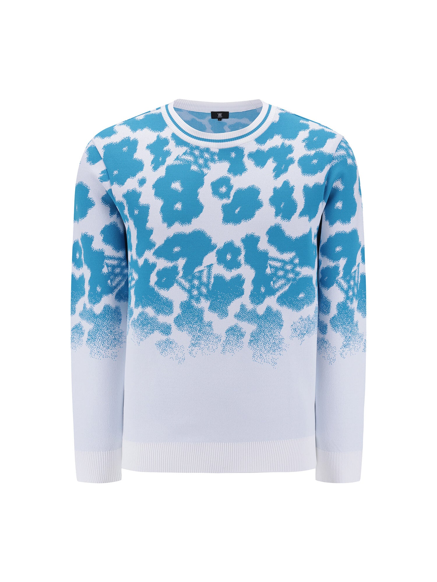 MEN FA FLOWER PATTERN SWEATER