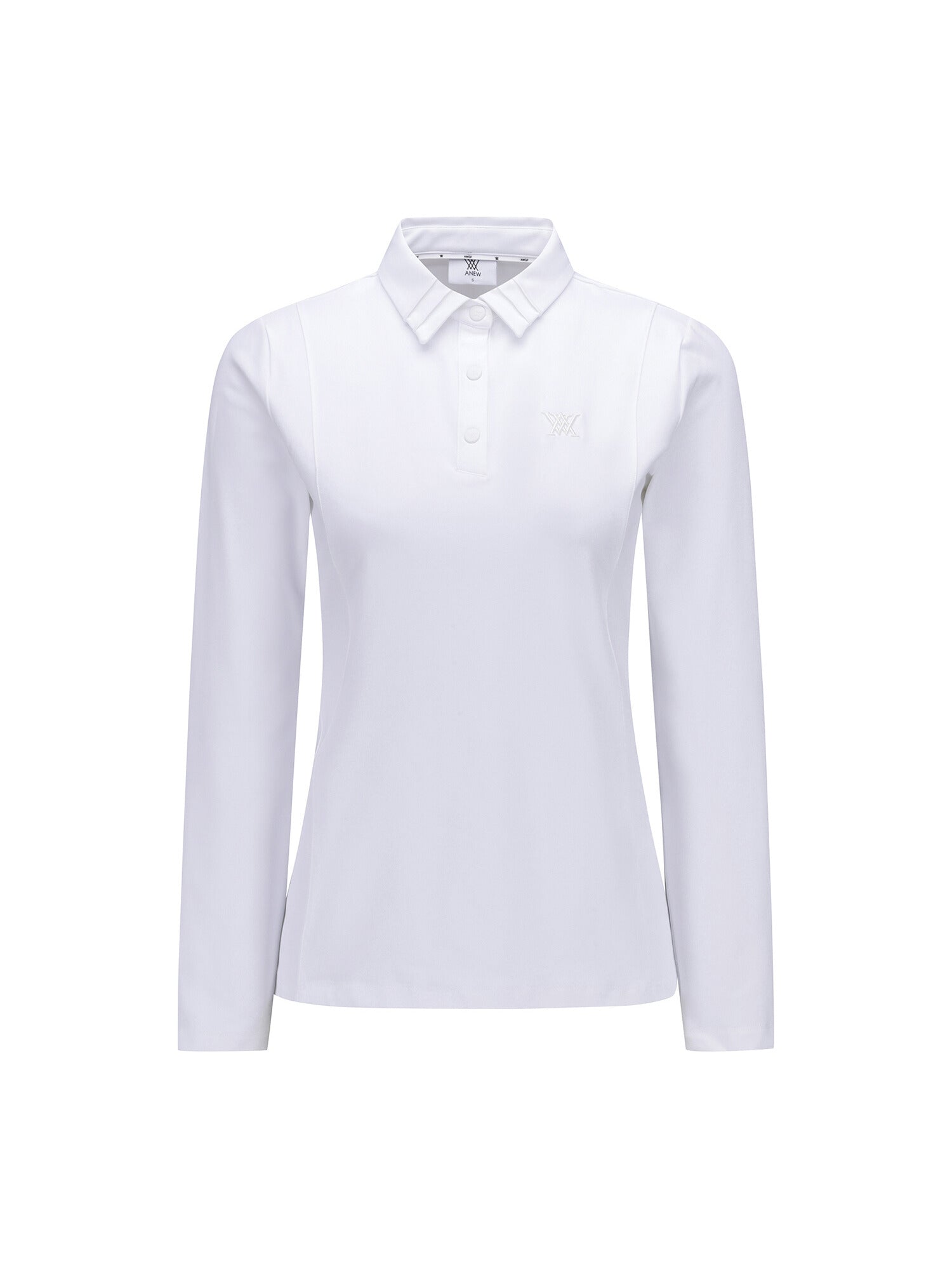 WOMEN COLLAR POINT LONG T-SHIRT