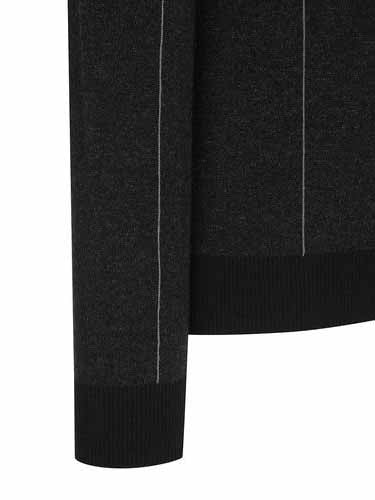 MEN HALF ZIP KNIT PULLOVER