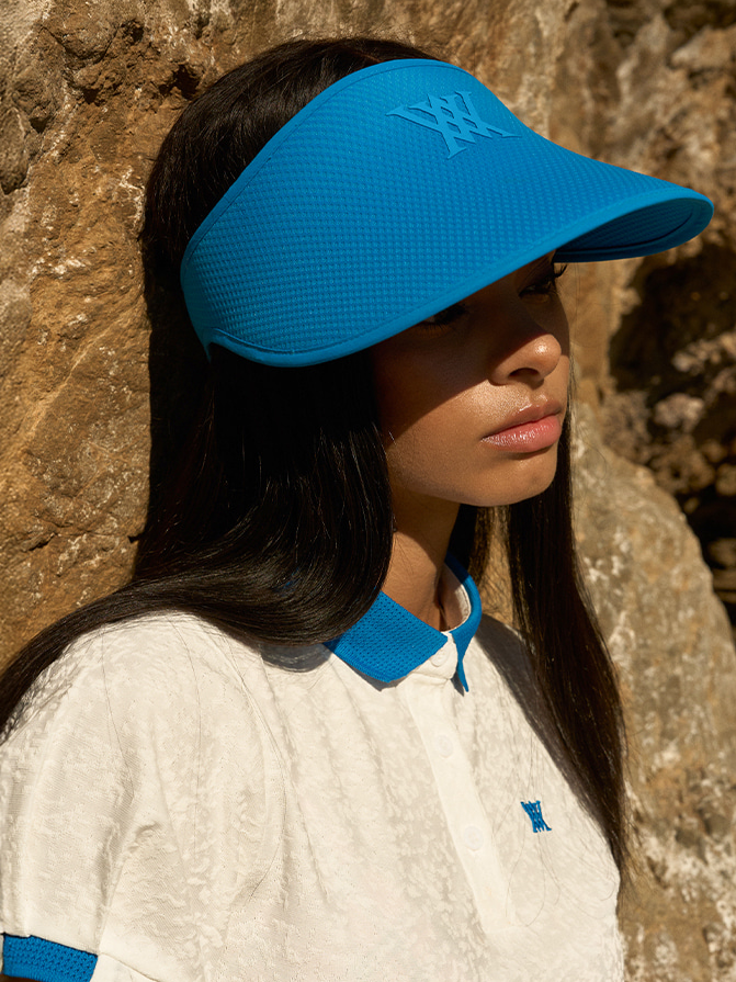 ANEWGOLF サンバイザー NEW ARRIVALS- 【WOMEN WIDE EDGE VISOR】 幅広