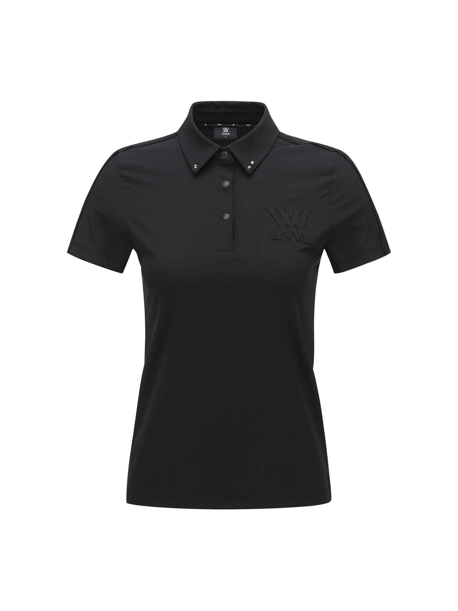 WOMEN SM COLLARED SHORT T-SHIRT