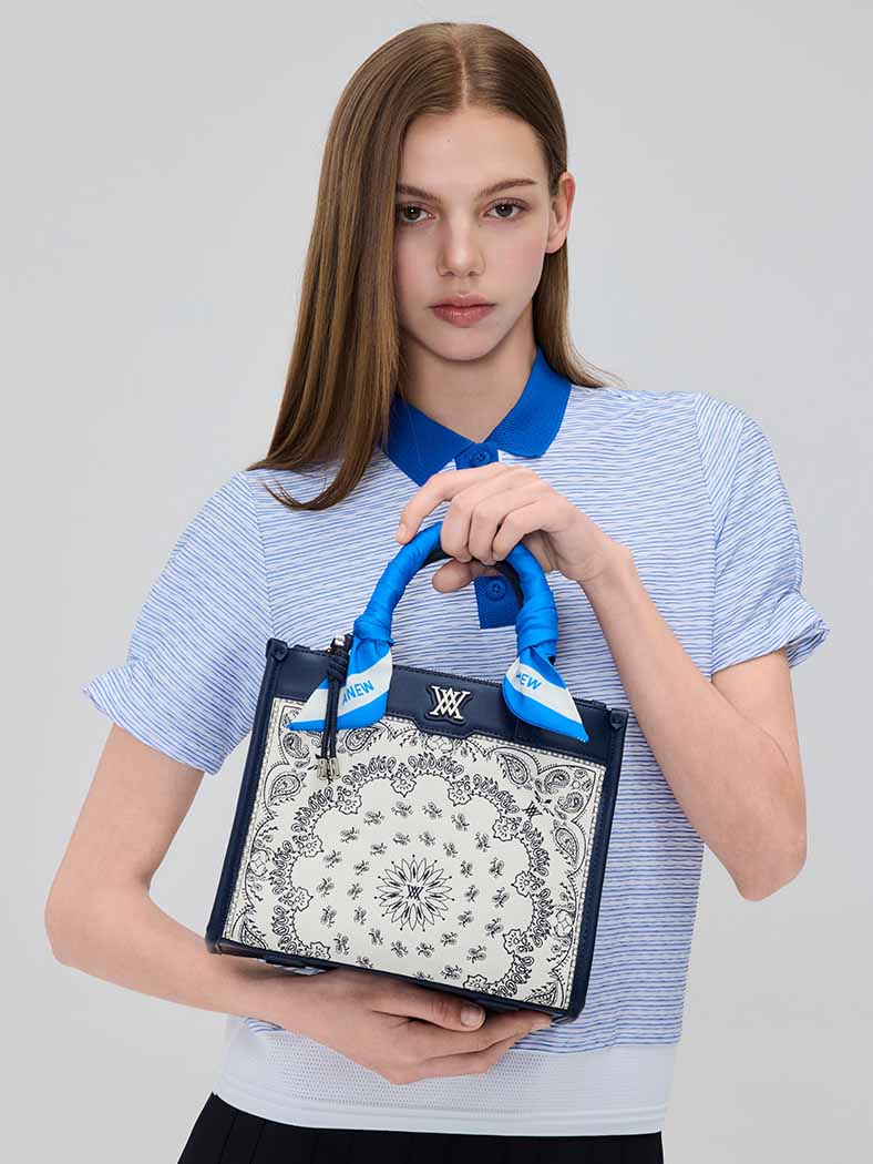 UNISEX PAISLEY TOTE BAG