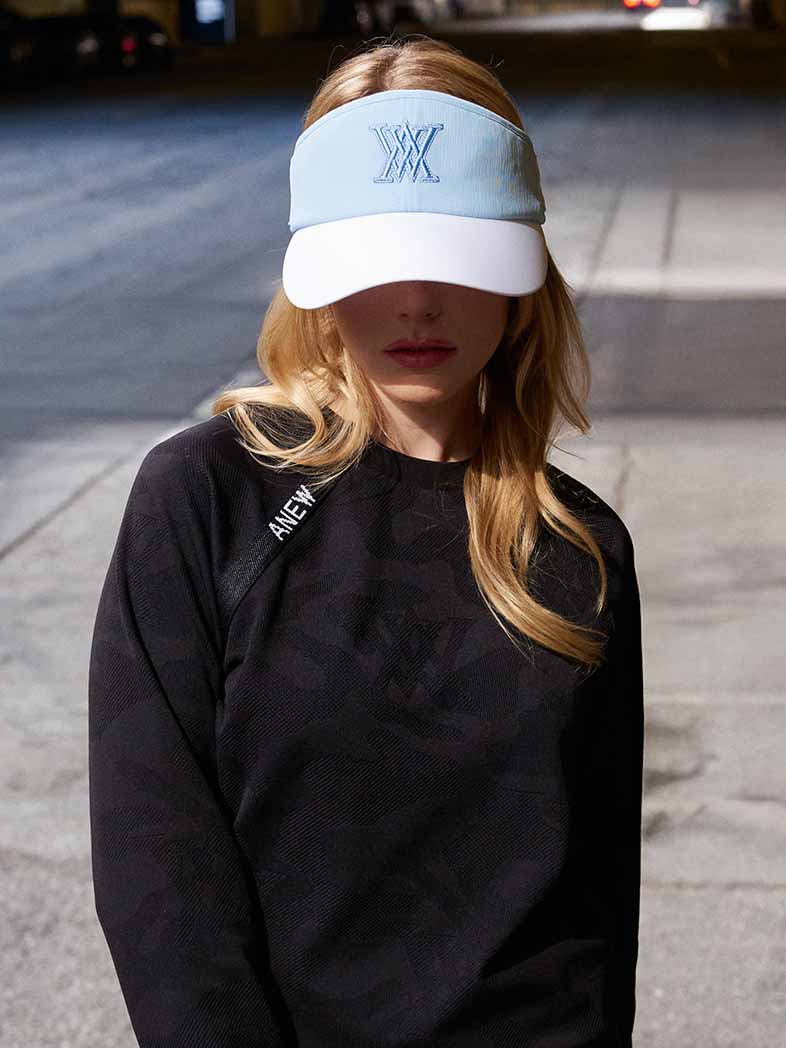 ☆ANEW GOLF☆ WOMEN SCARF BONNET VISOR WOMEN CROWN VISOR