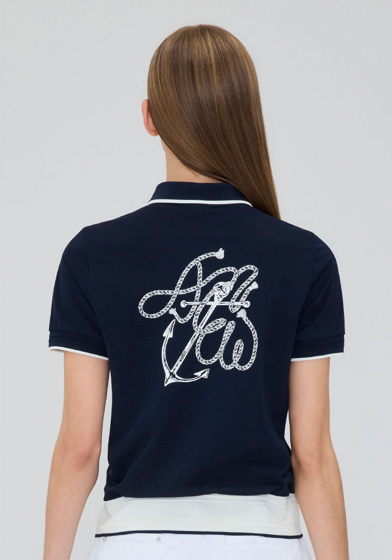 WOMEN ROPE LOGO T-SHIRT