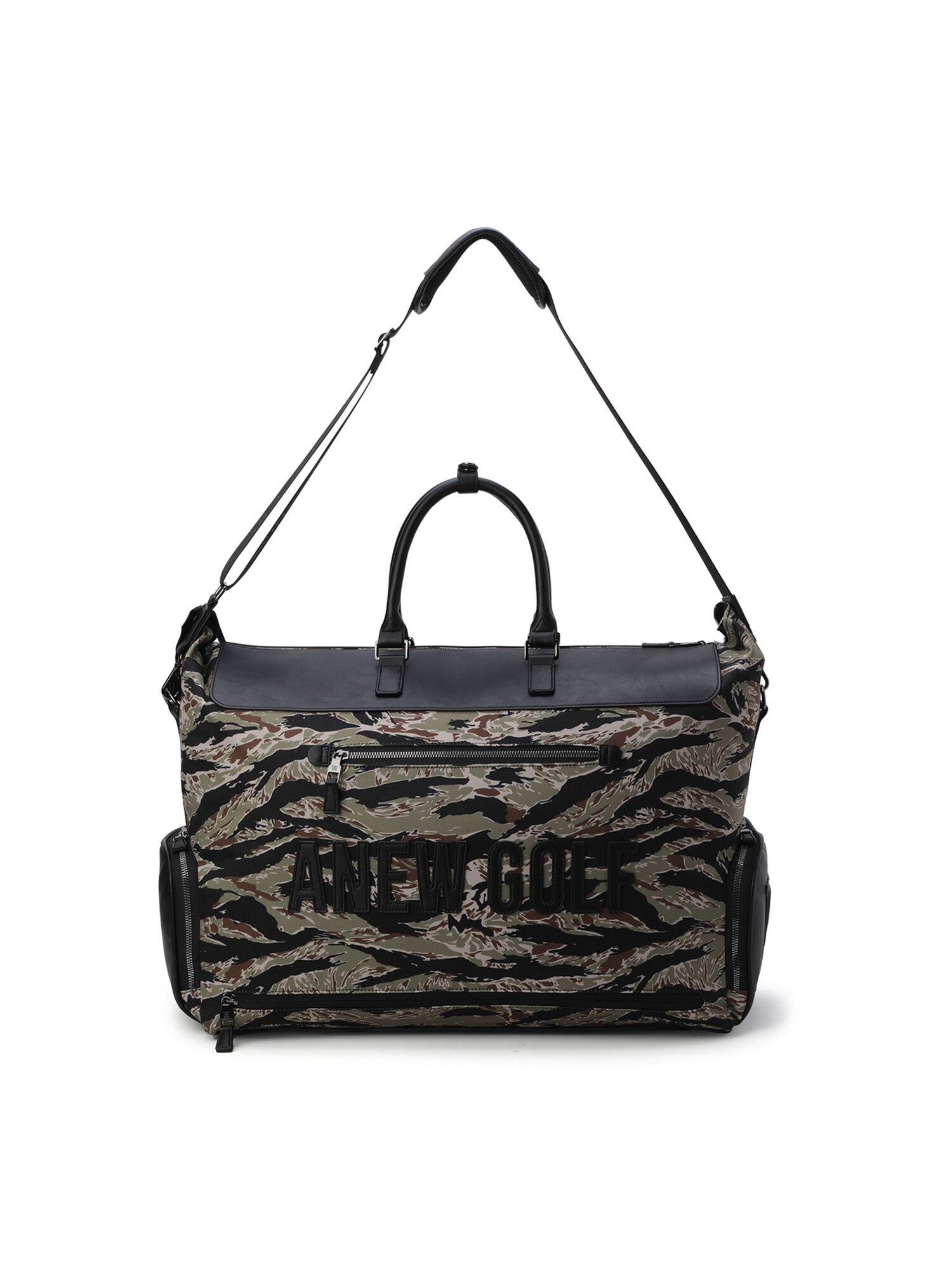 UNISEX CAMO PATTERN BOSTON BAG