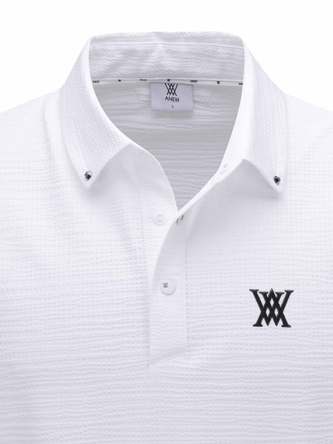 MEN CRACK FABRIC SHORT T-SHIRT