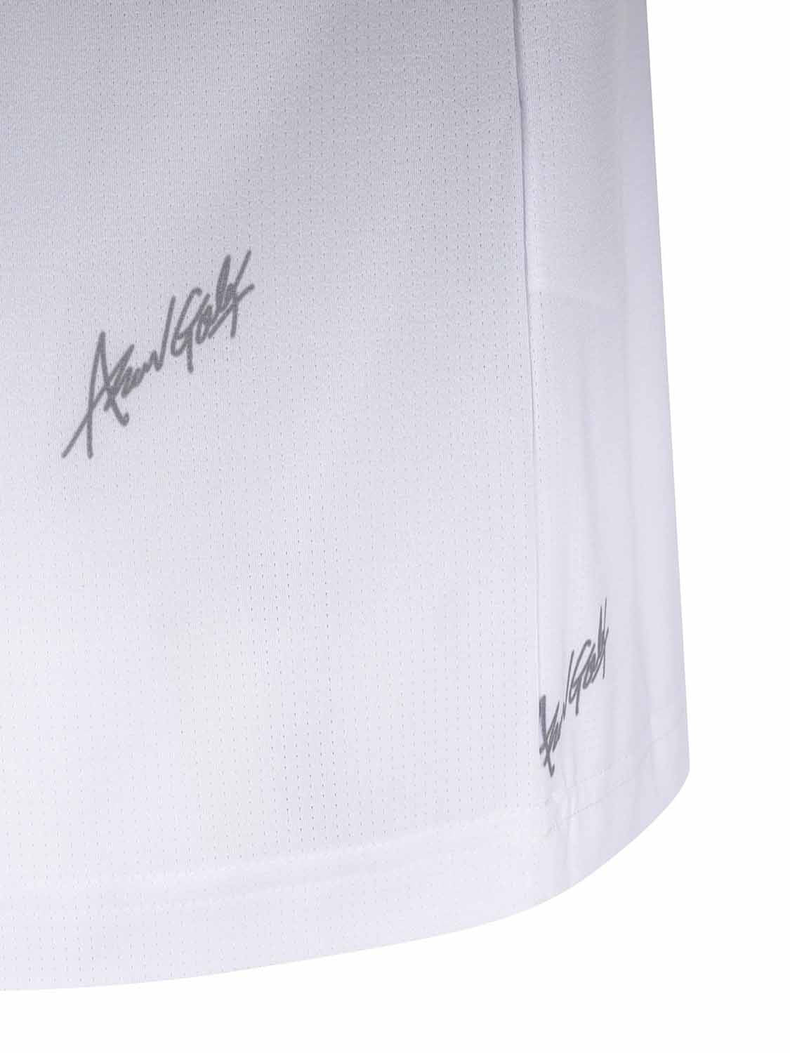 MEN LOGO PATTERN NECK T-SHIRT