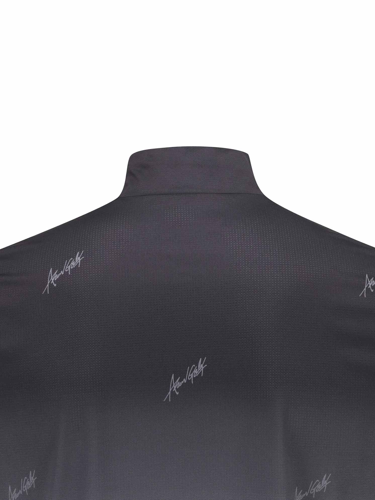 MEN LOGO PATTERN NECK T-SHIRT