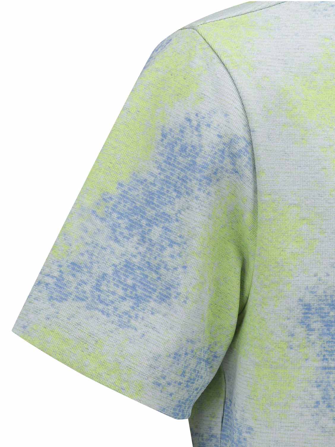 MEN SPRINKLED PATTERN SHORT T-SHIRT