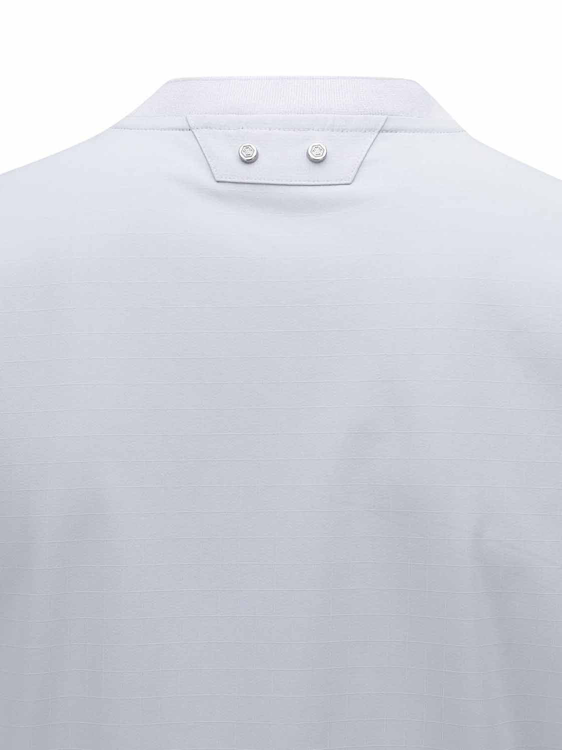 MEN WOOVEN MIX CREW NECK