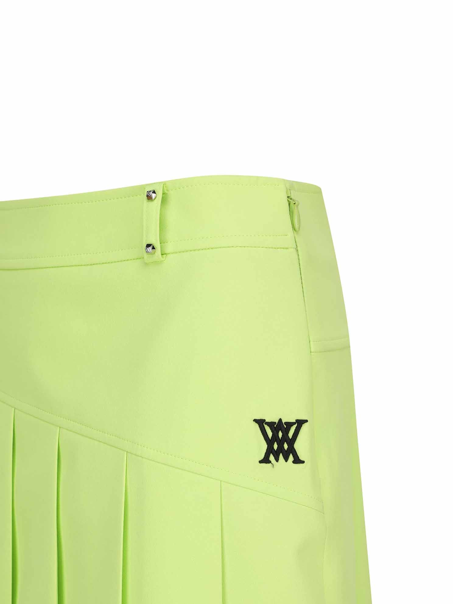 WOMEN LOGO BAND POINT PLEATS SQ