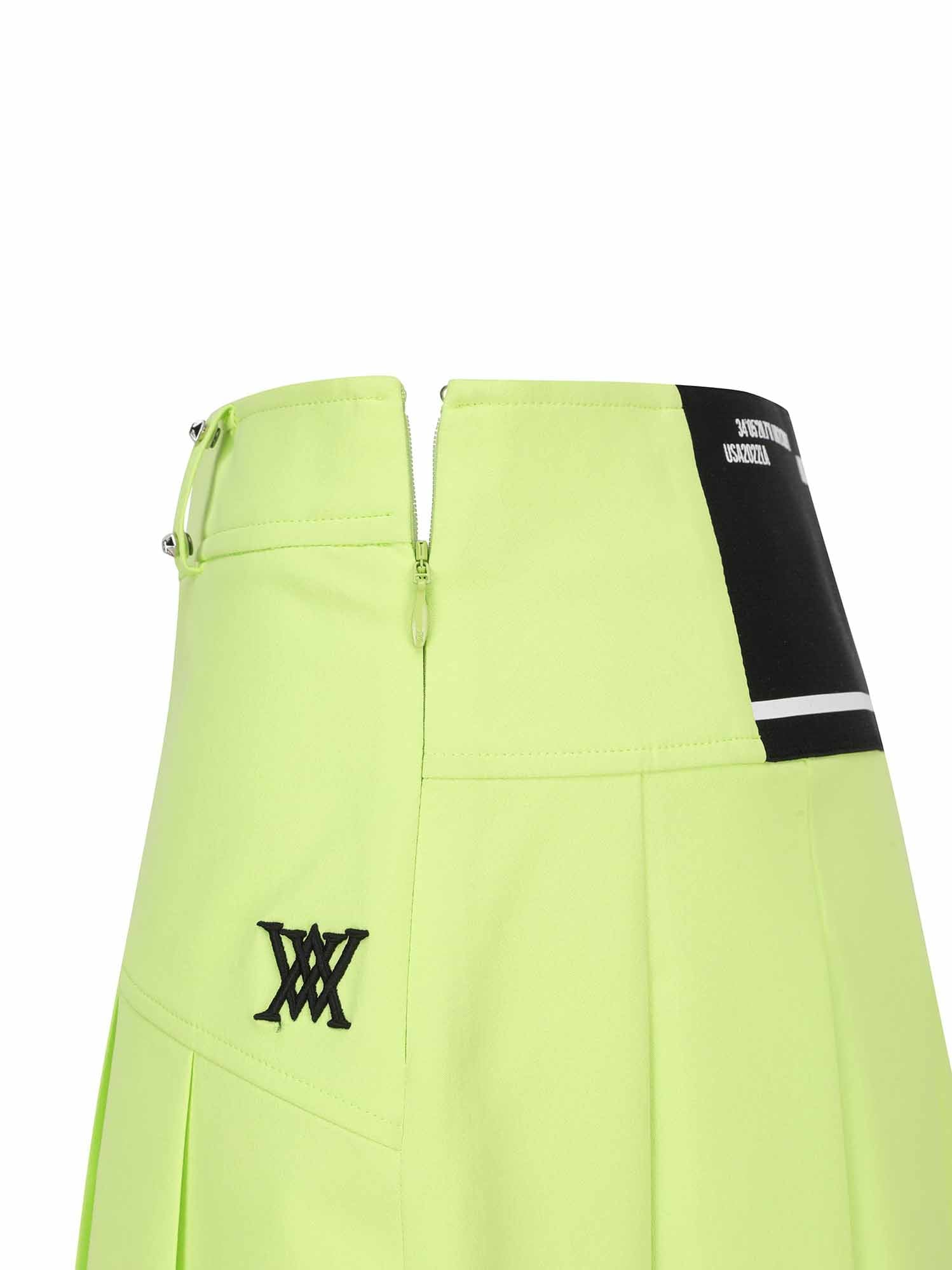 WOMEN LOGO BAND POINT PLEATS SQ