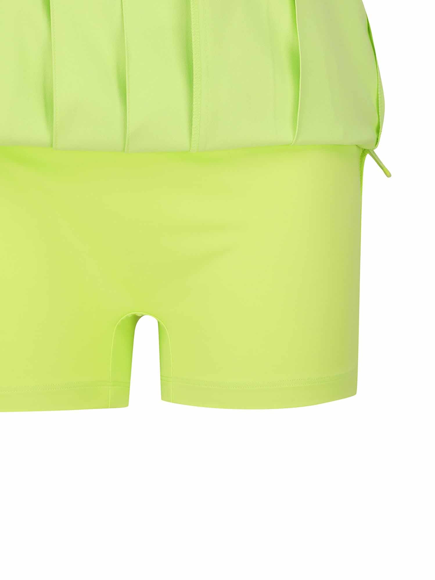 WOMEN LOGO BAND POINT PLEATS SQ