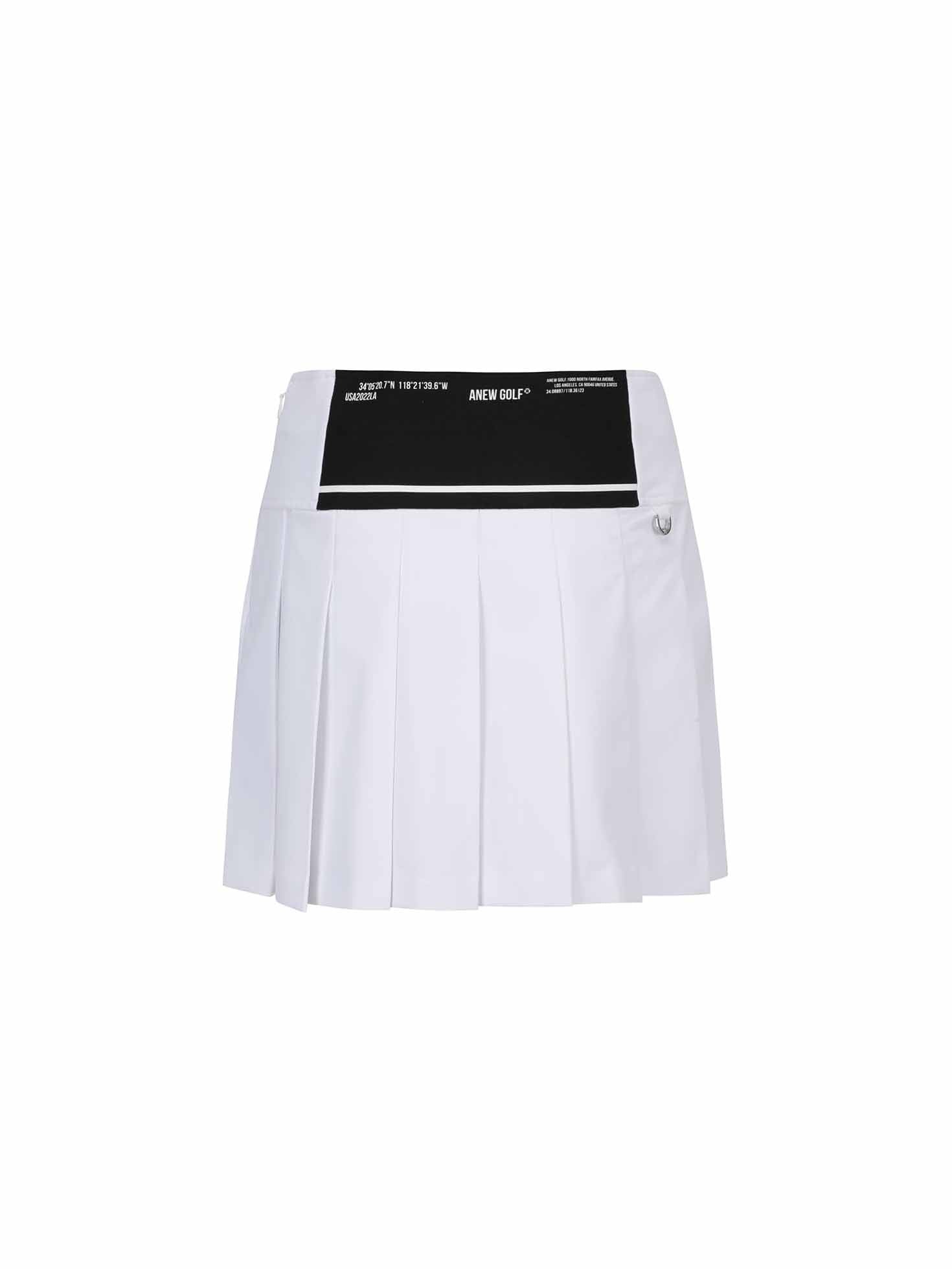 WOMEN LOGO BAND POINT PLEATS SQ