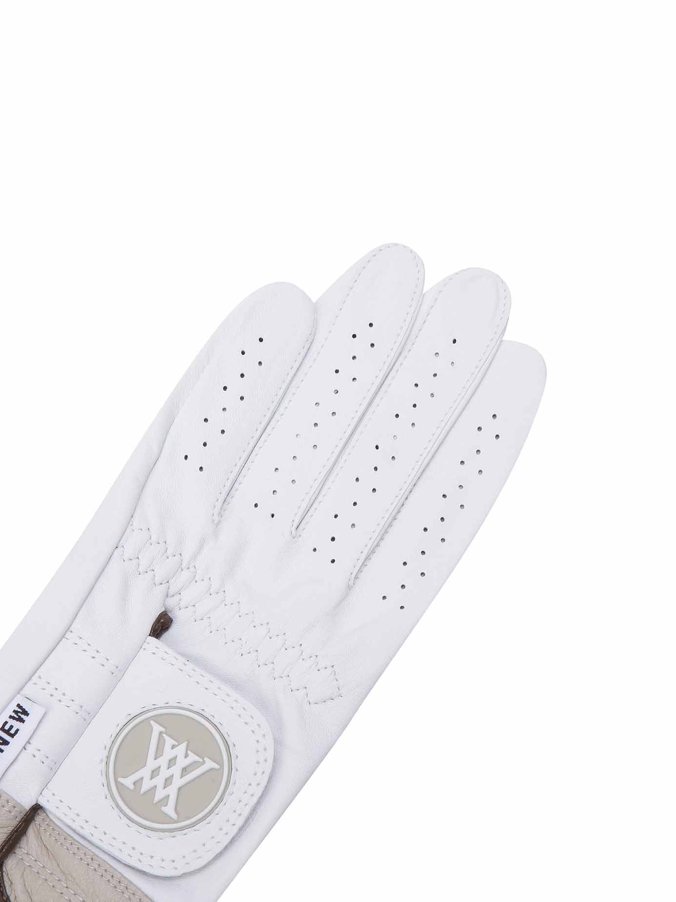 WOMEN TWO TONE GLOVE