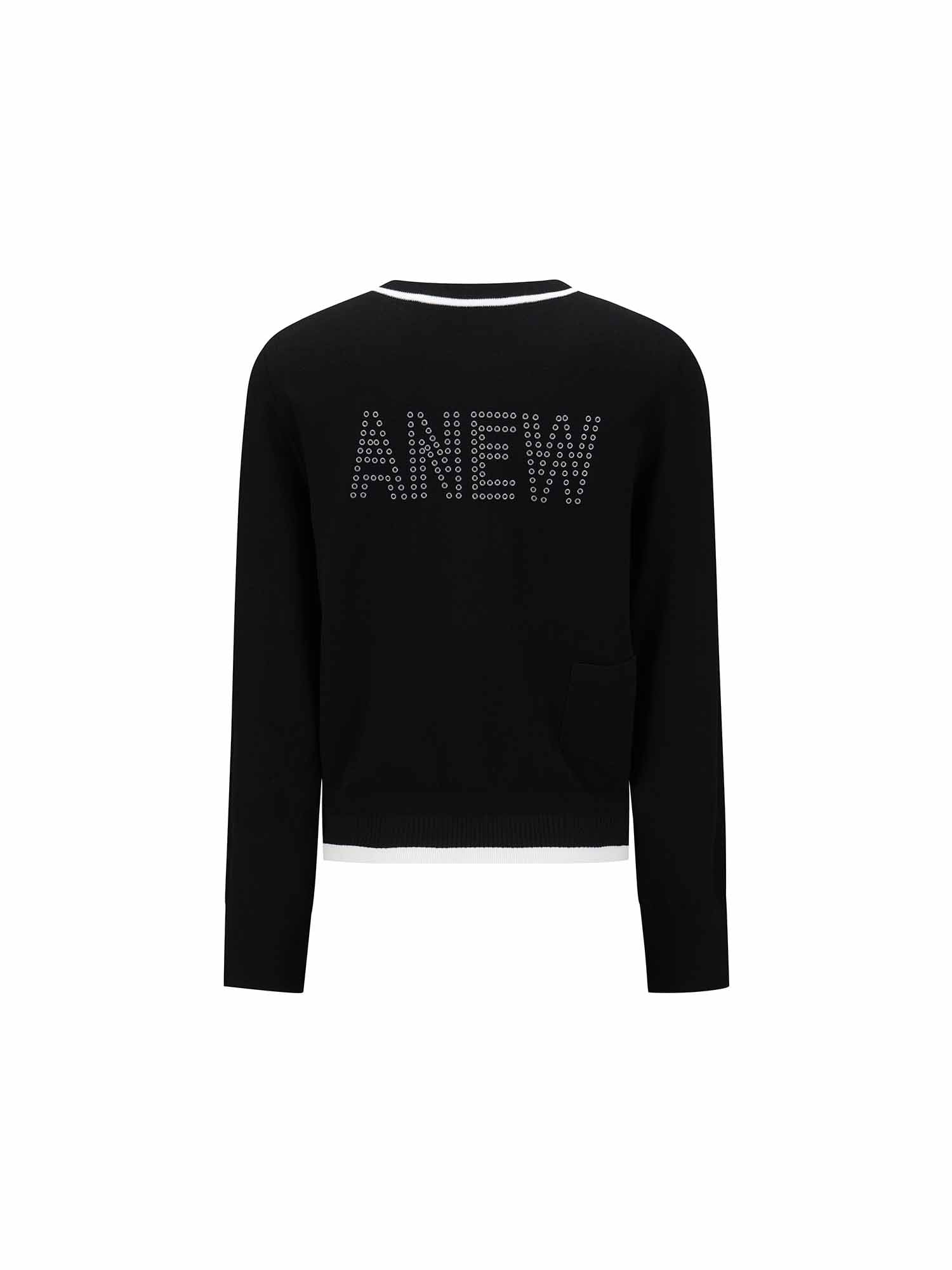 WOMEN FA FLIP SIDE KNIT CARDIGAN