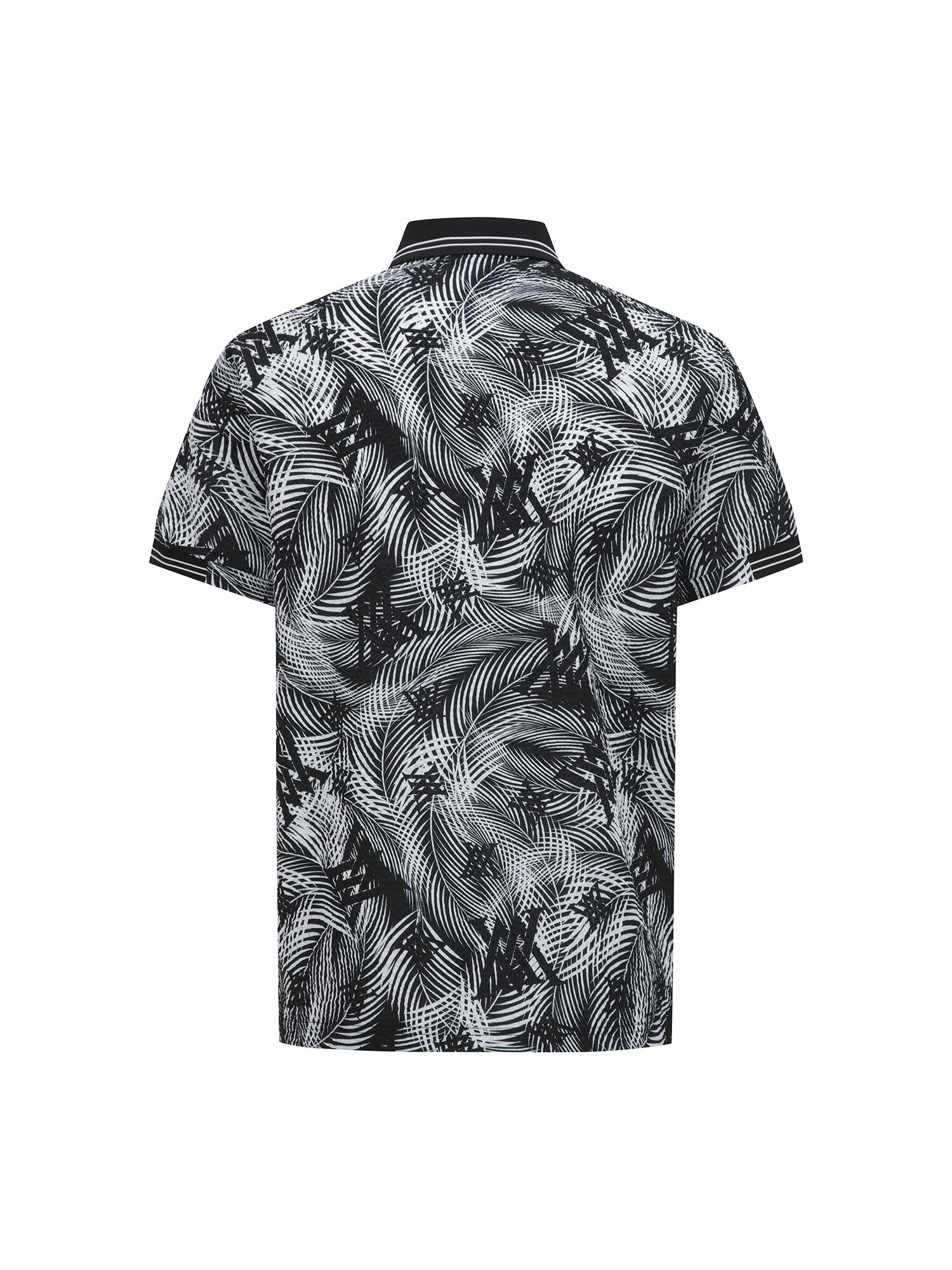 MEN SM TROPICAL PATTERN SHORT T-SHIRT