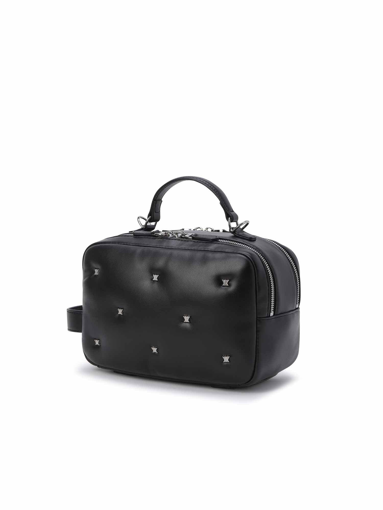 WOMEN PADDED COLOR POUCH