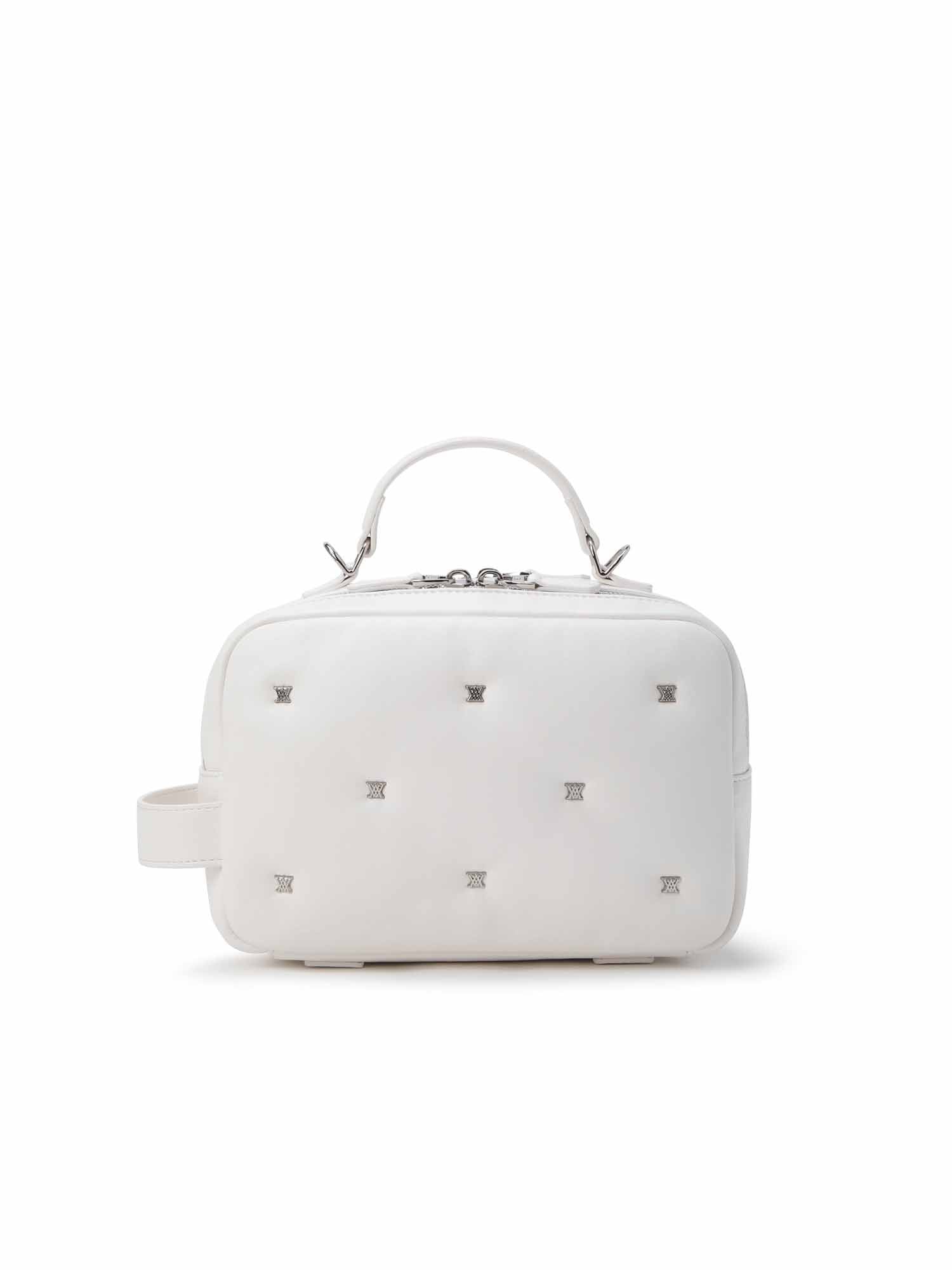 WOMEN PADDED COLOR POUCH